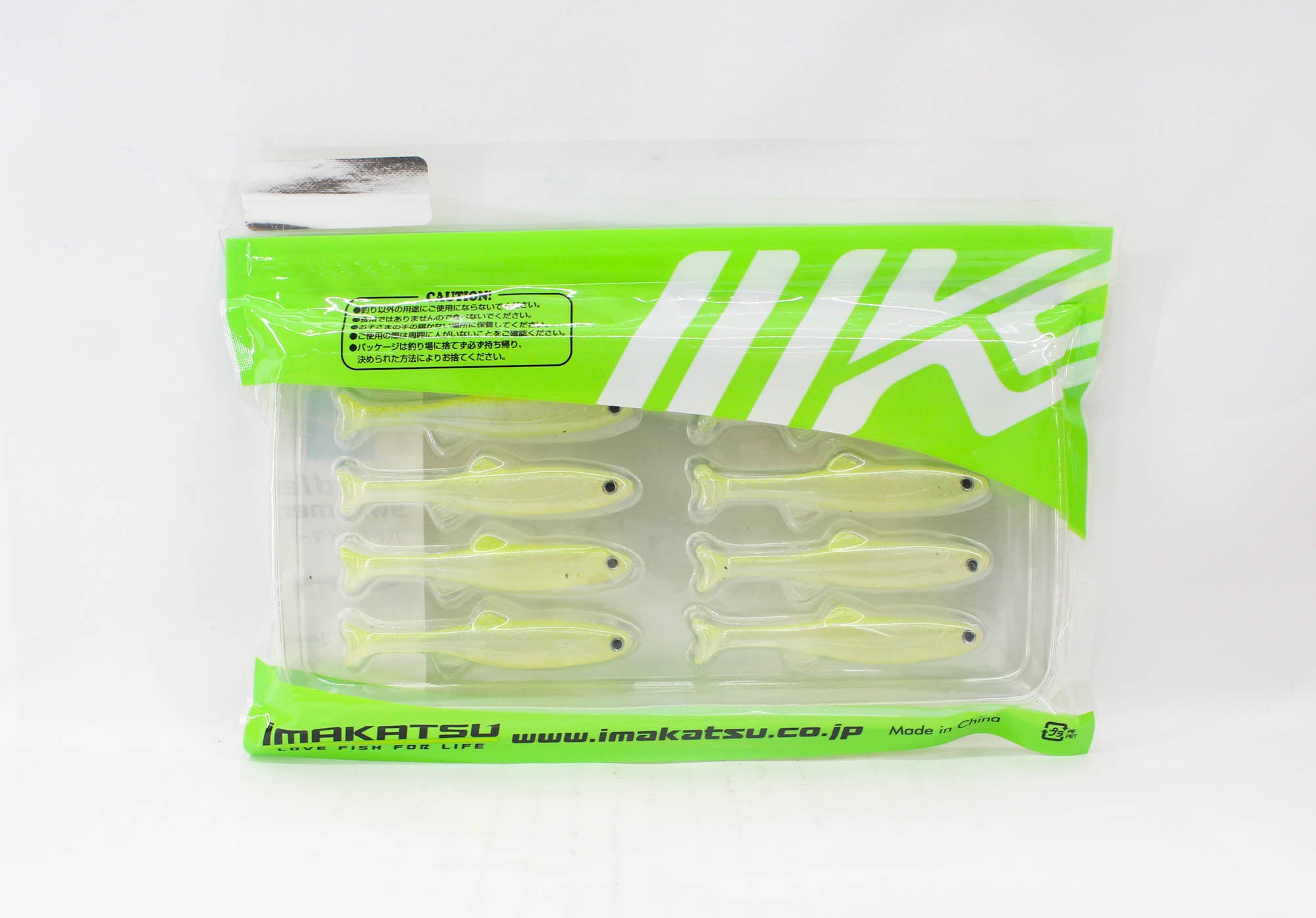 Imakatsu Soft Lure Huddle Swimmer 2.4 Inch RC ECO S-20 (7101)