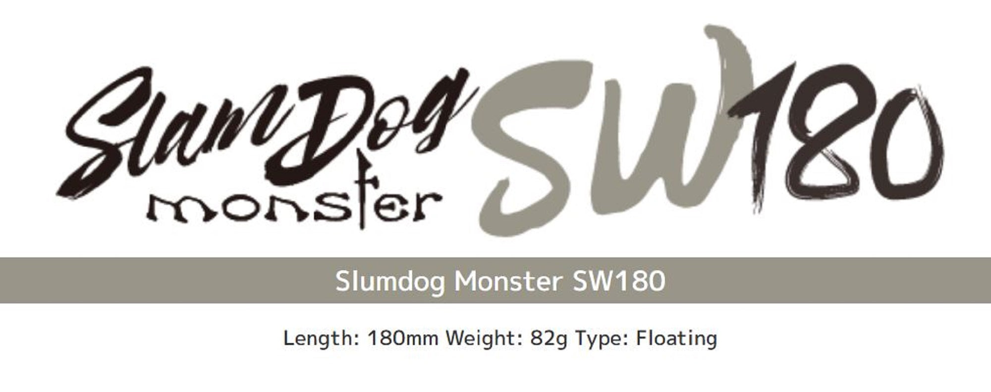 Imakatsu Slam Dog Monsters 180 SW Floating Lure 895 (2927)