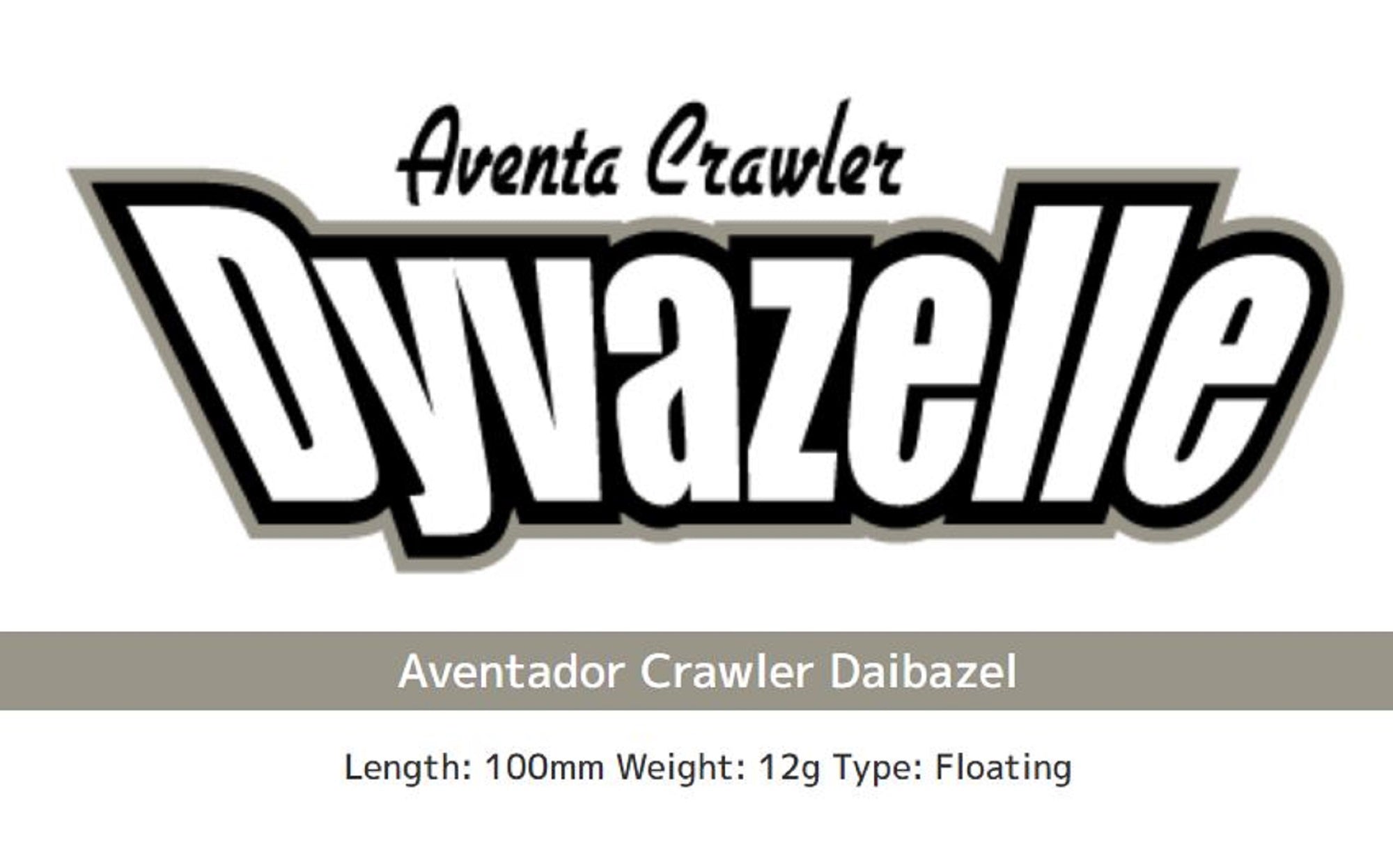 Imakatsu Aventa Crawler Dyvazelle 3DR Floating Lure 869 (4471)