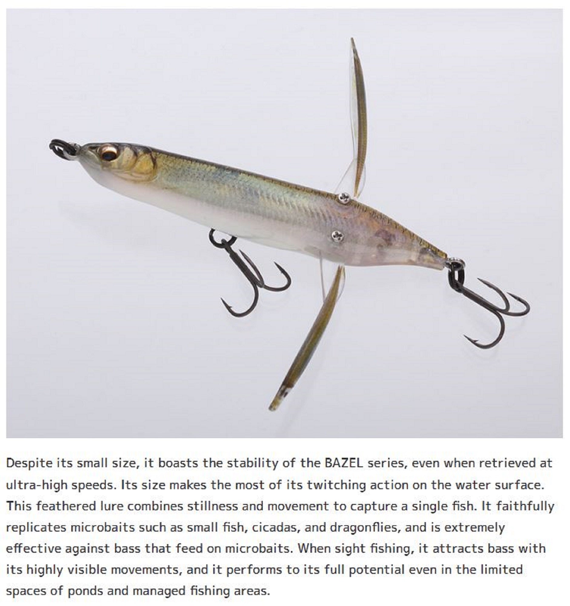 Imakatsu Aventa Vazelle Chiby 55mm 2.6 grams Floating Lure 885 (6529)