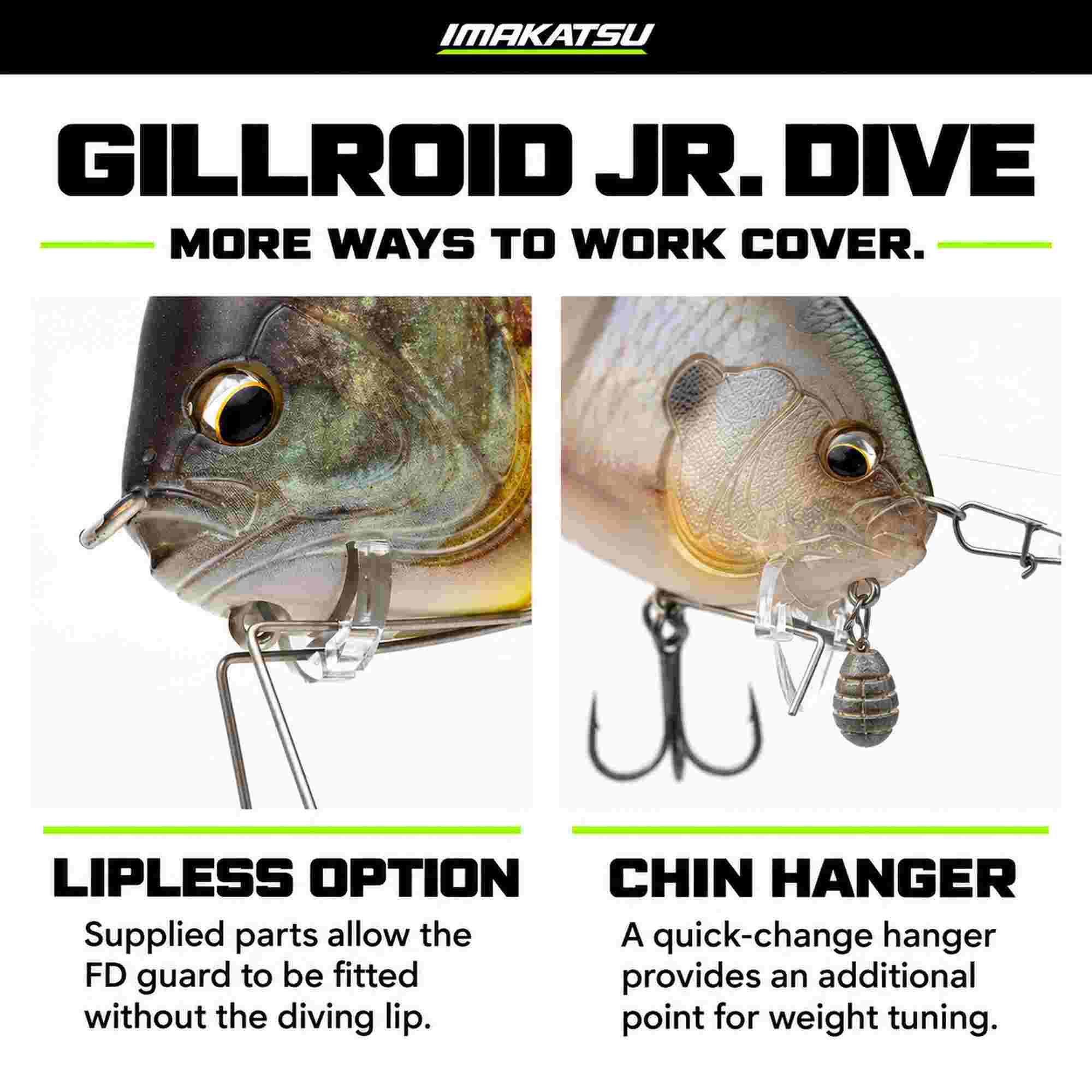 Imakatsu Gillroid Jr Dive 145mm 45 grams Floating Lure 815 (8745)
