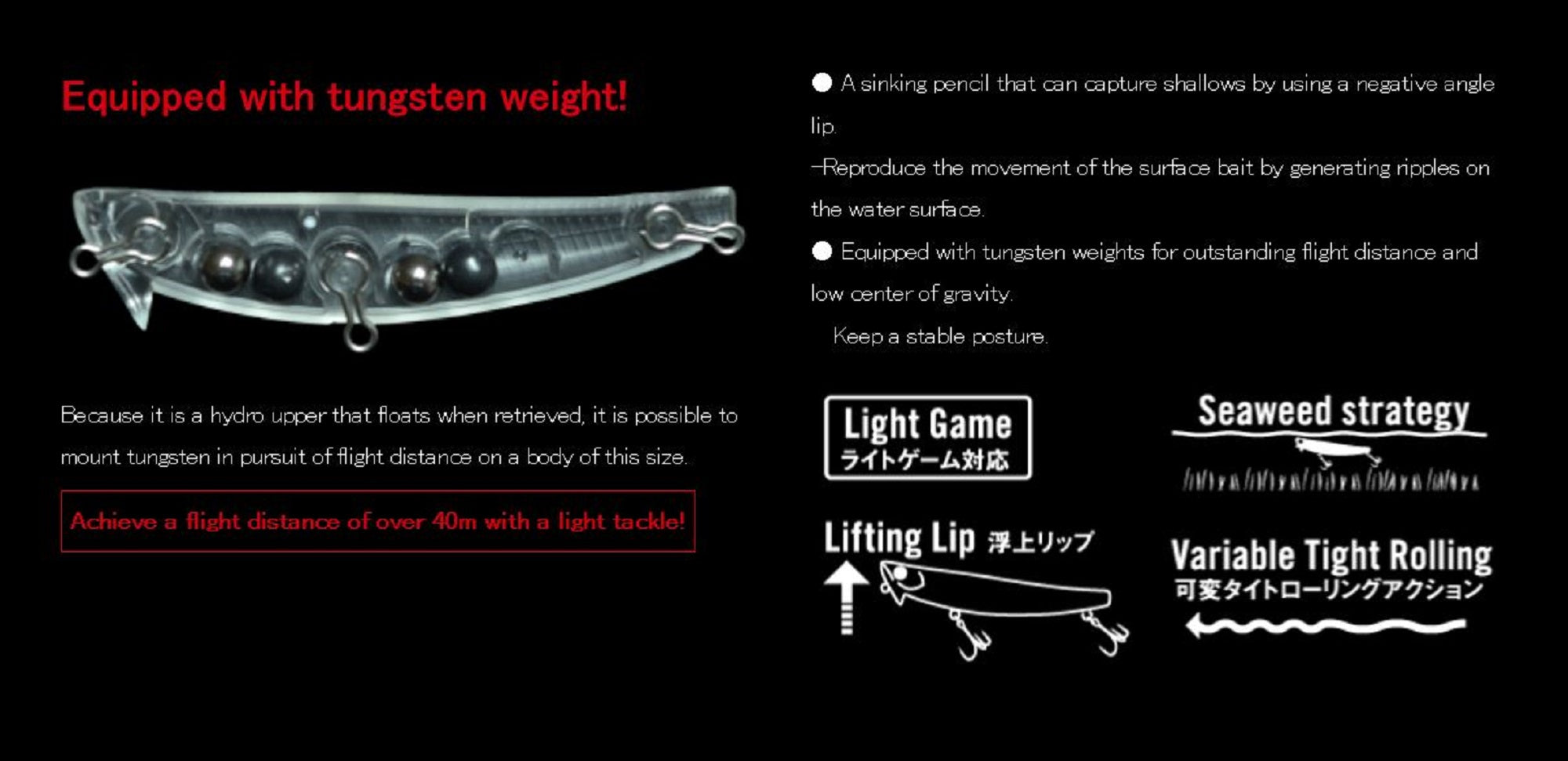 Apia Hydroupper 55S Sinking Lure 102 (2164)
