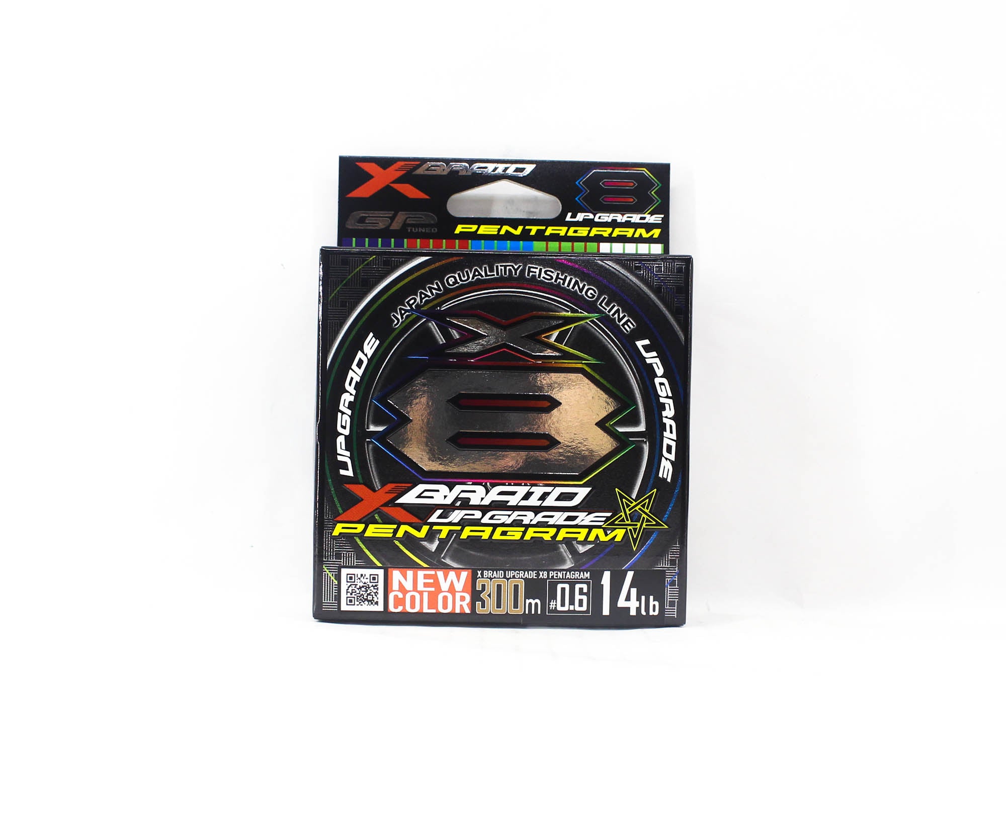 YGK P.E Line X Braid Upgrade Pentagram X8 300m P.E 0.6 14lb (3075)