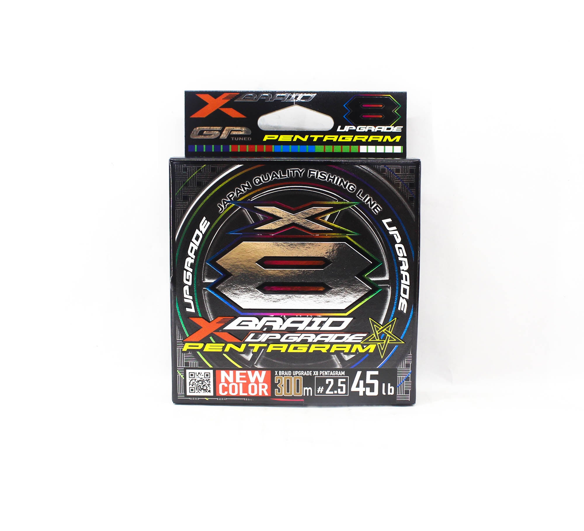 YGK P.E Line X Braid Upgrade Pentagram X8 300m P.E 2.5 45lb (3136)