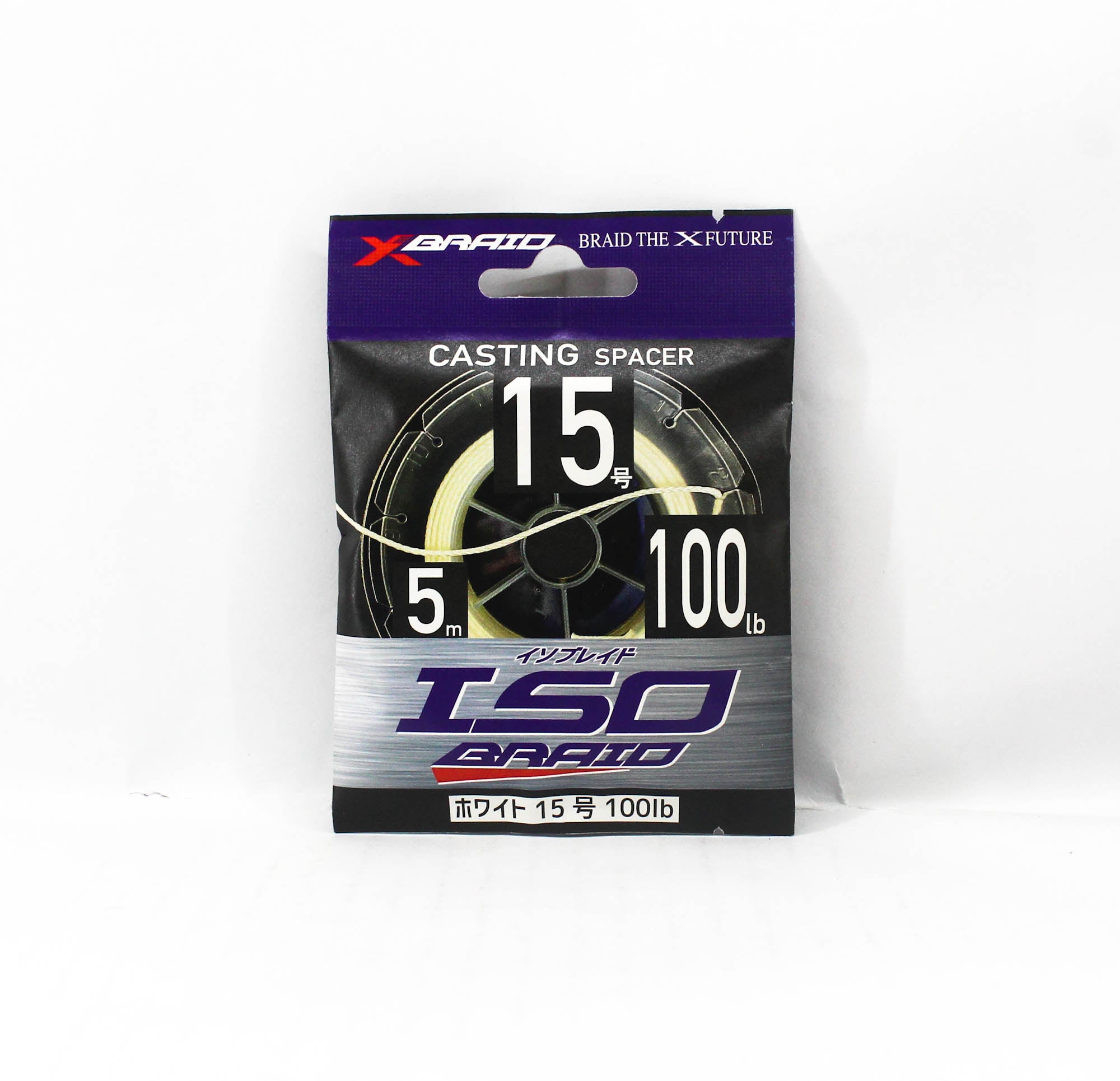 YGK P.E Assist Line ISO Braid 5m Size 15 100lb (5673)