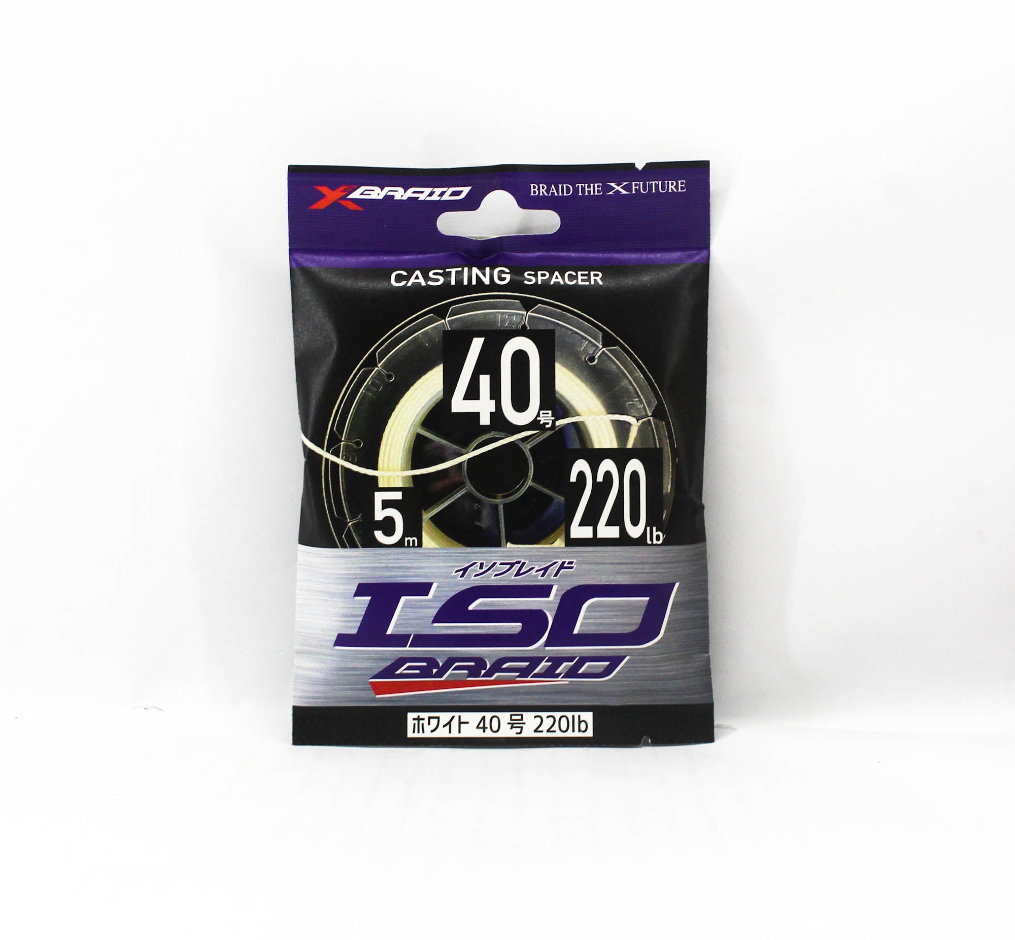 YGK P.E Assist Line ISO Braid 5m Size 40 220lb (5703)