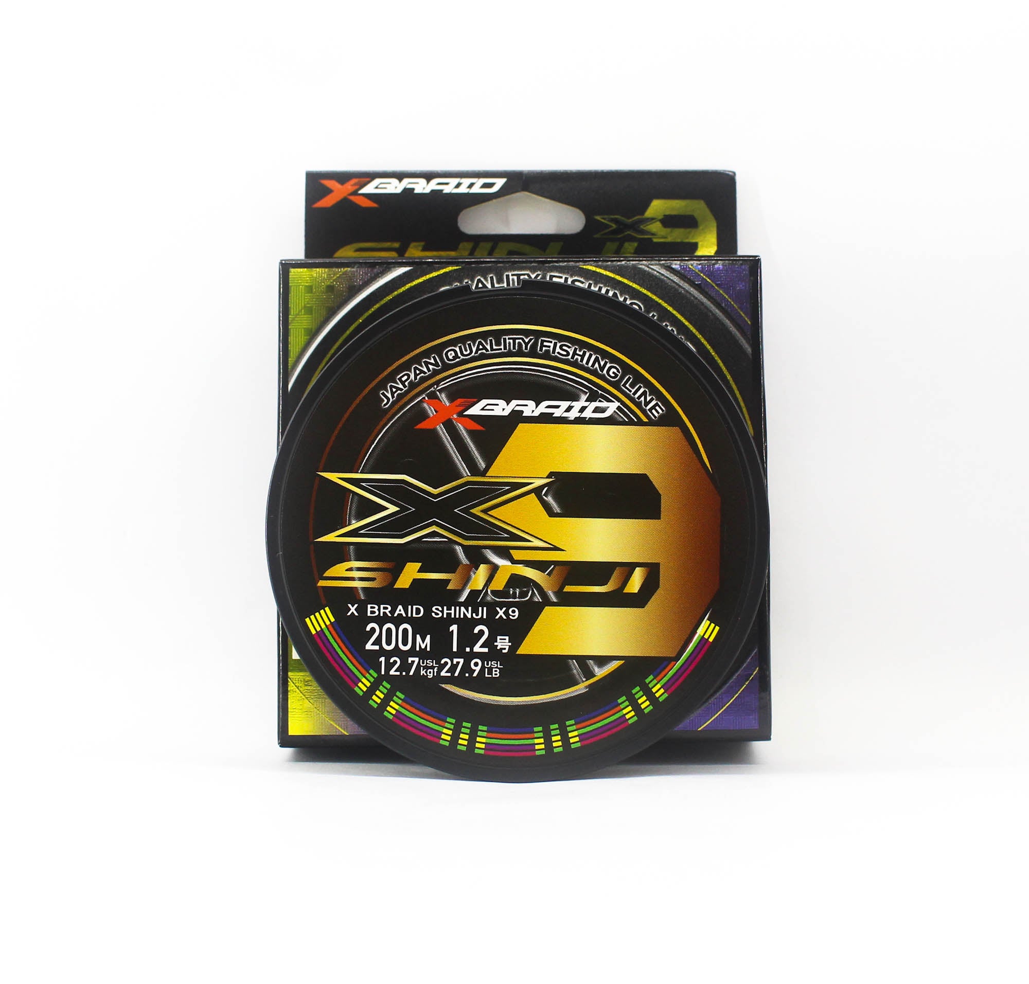 YGK P.E Line X Braid Shinji X9 200m P.E 1.2 27.9lb (7301)