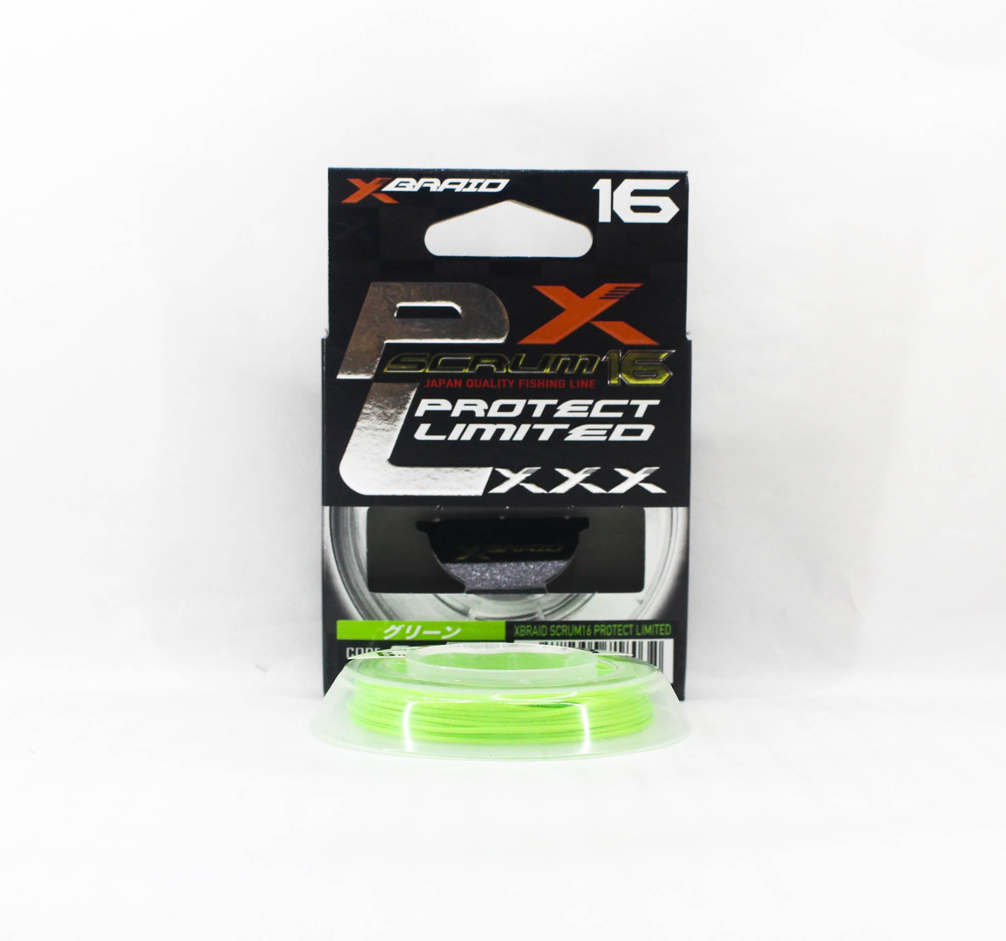 YGK Scrum Assist Line 16 Braid Protect Limited 6m Size 8 Green (8032)
