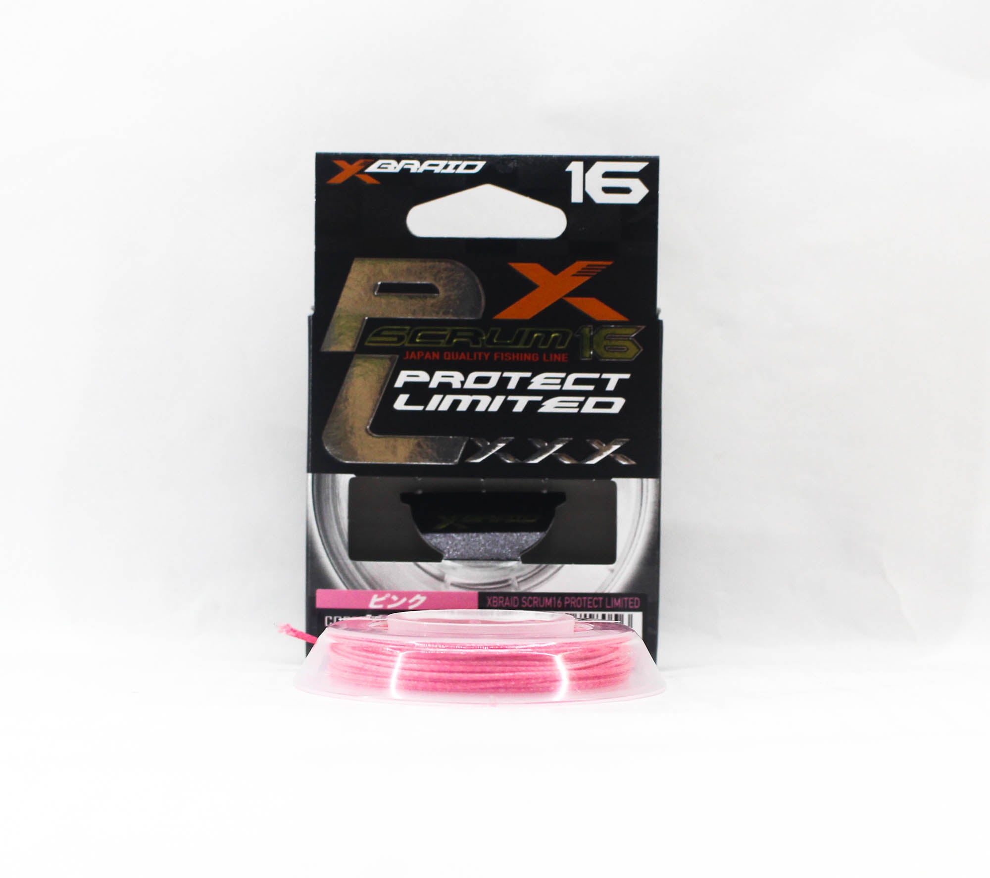 YGK Scrum Assist Line 16 Braid Protect Limited 6m Size 12 Pink (8056)