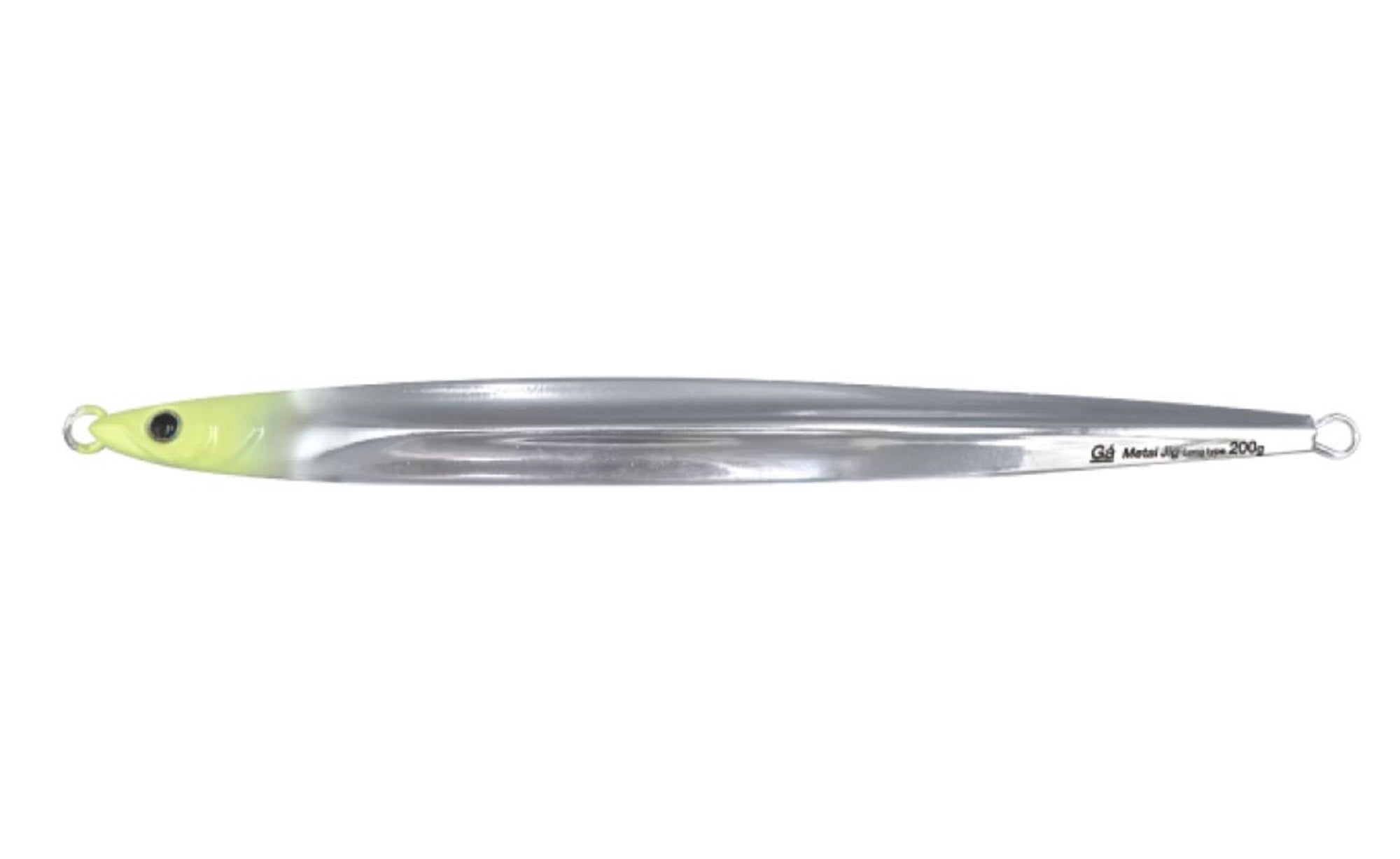 Galapagos Metal Jig Long Type 260 grams Almi Silver Glow Head (3857)