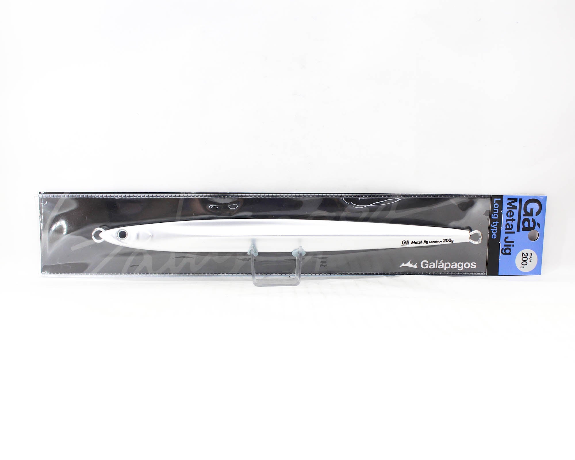 Galapagos Metal Jig Long Type 200 grams MT Almi Silver (5332)