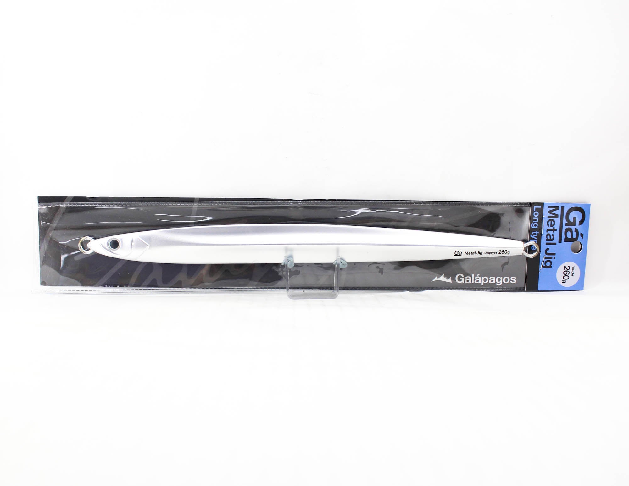 Galapagos Metal Jig Long Type 260 grams MT Almi Silver (5370)
