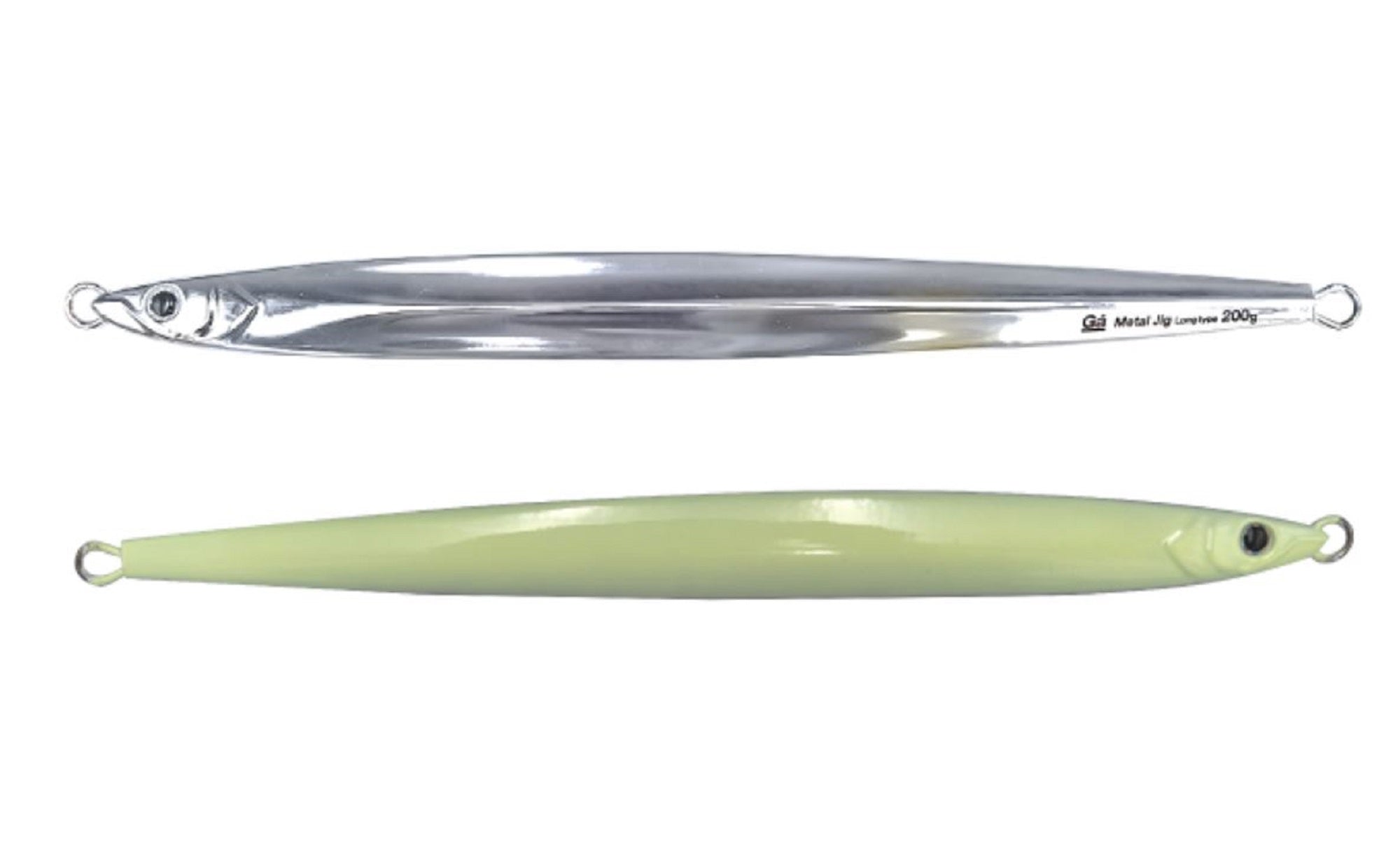Galapagos Metal Jig Long Type 260 grams Almi Silver Half Glow (5387)