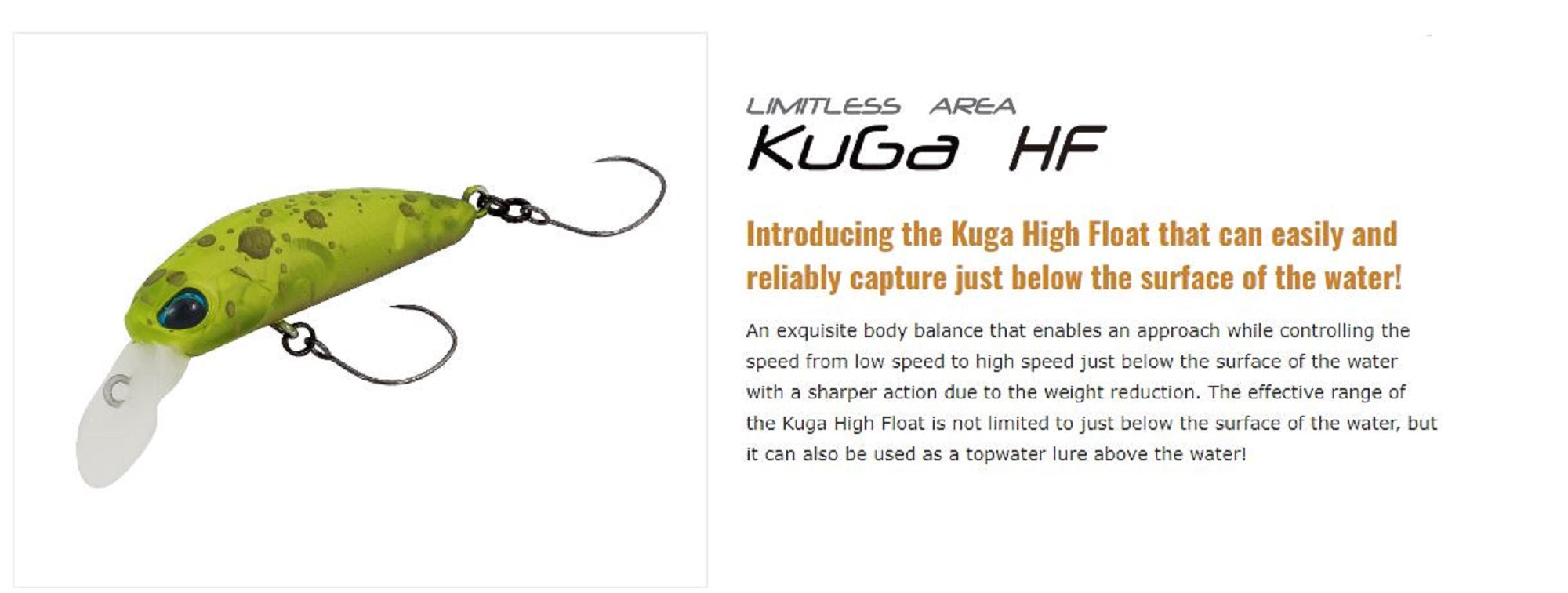 Valkein Kuga HF 36mm 1.5 grams Floating Lure C198 (6549)
