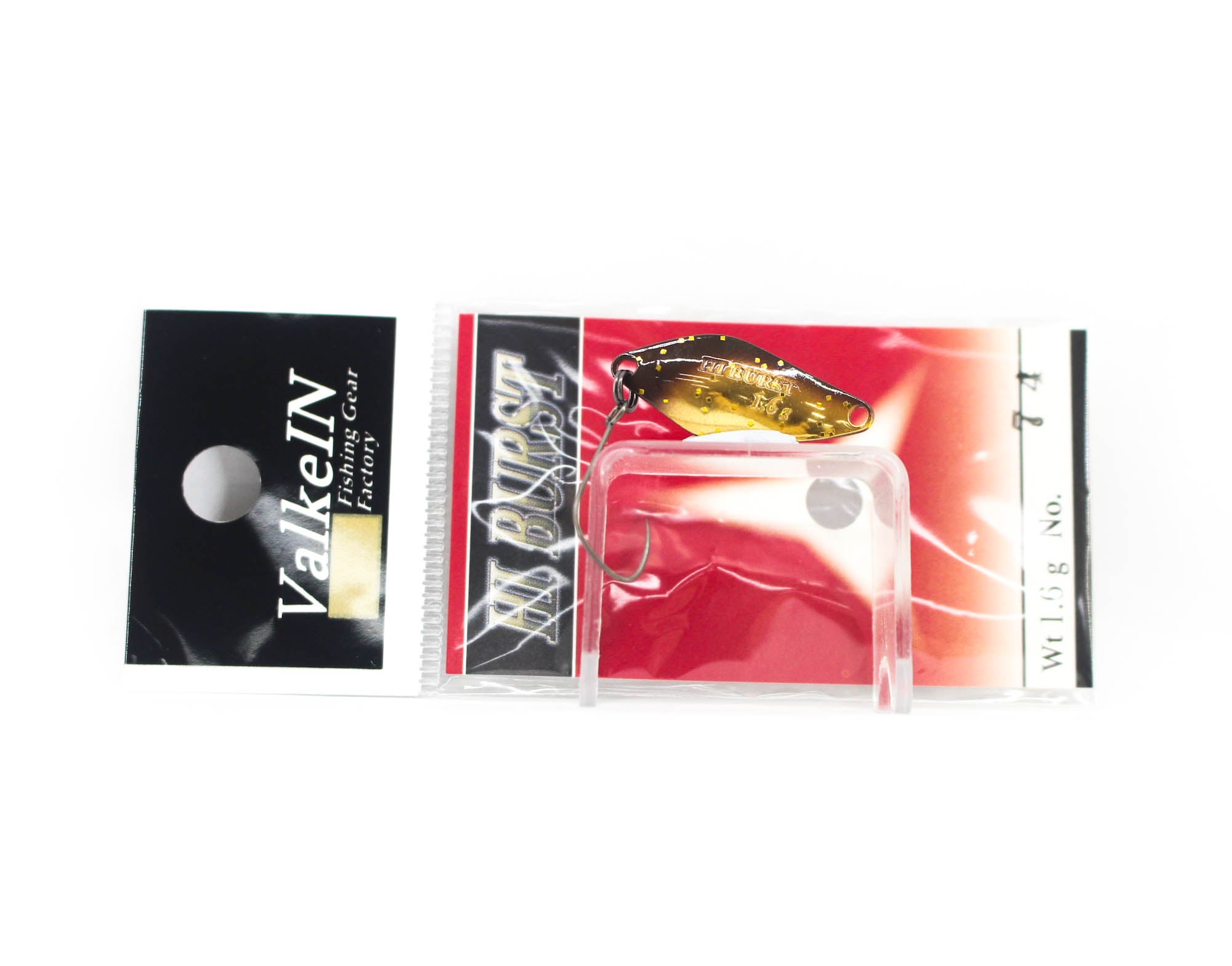 Valkein Spoon Hi Burst 1.6 grams Sinking Lure No.74 (4985)