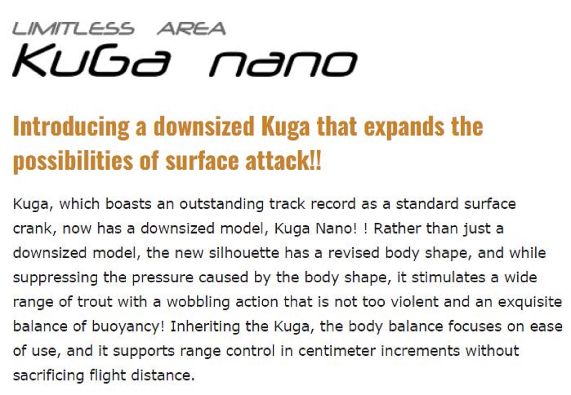 Valkein Kuga Nano 26mm 1.9 grams Floating Lure C222 (6323)