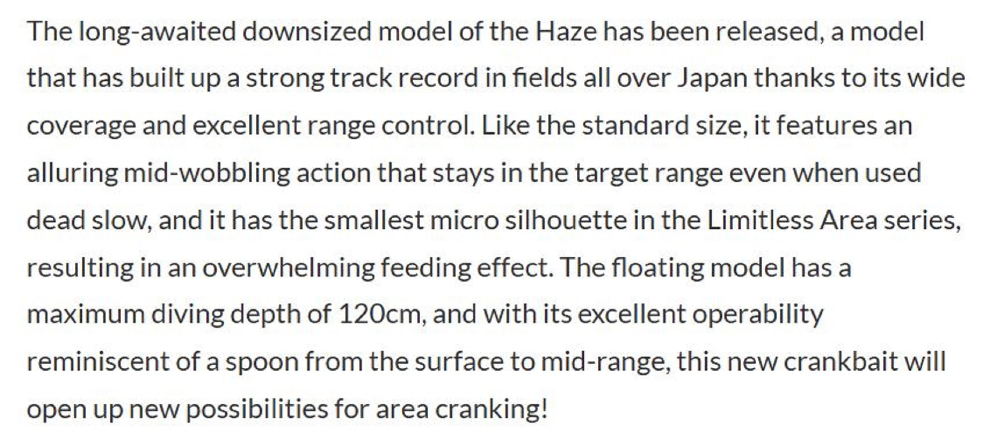 Valkein Haze Nano F 24mm 1.8 grams Floating Lure C236 (0724)