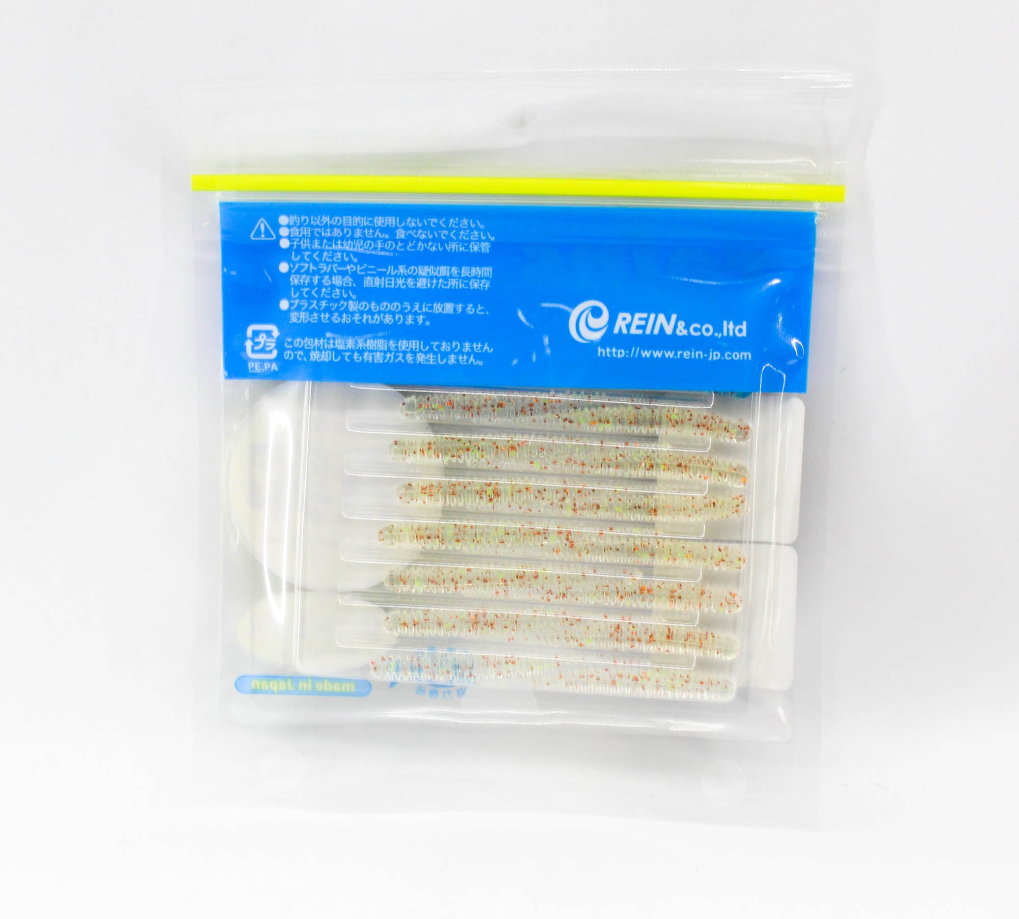 Reins Soft Plastic Fish Roe Aji Adder 2 Inch 15 pieces 199 (5064)