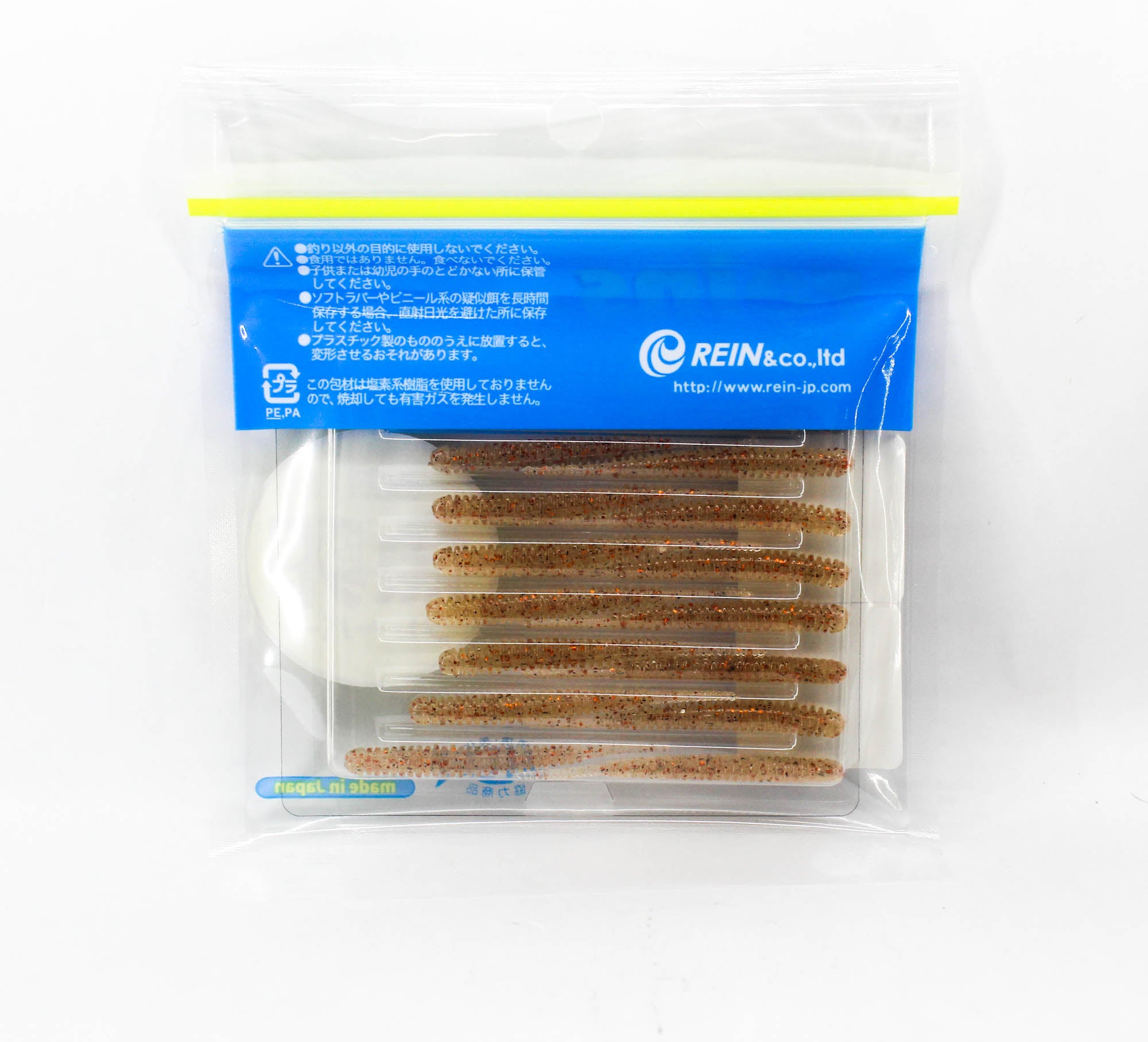 Reins Soft Plastic Fish Roe Aji Adder 2 Inch 15 pieces 267 (5071)