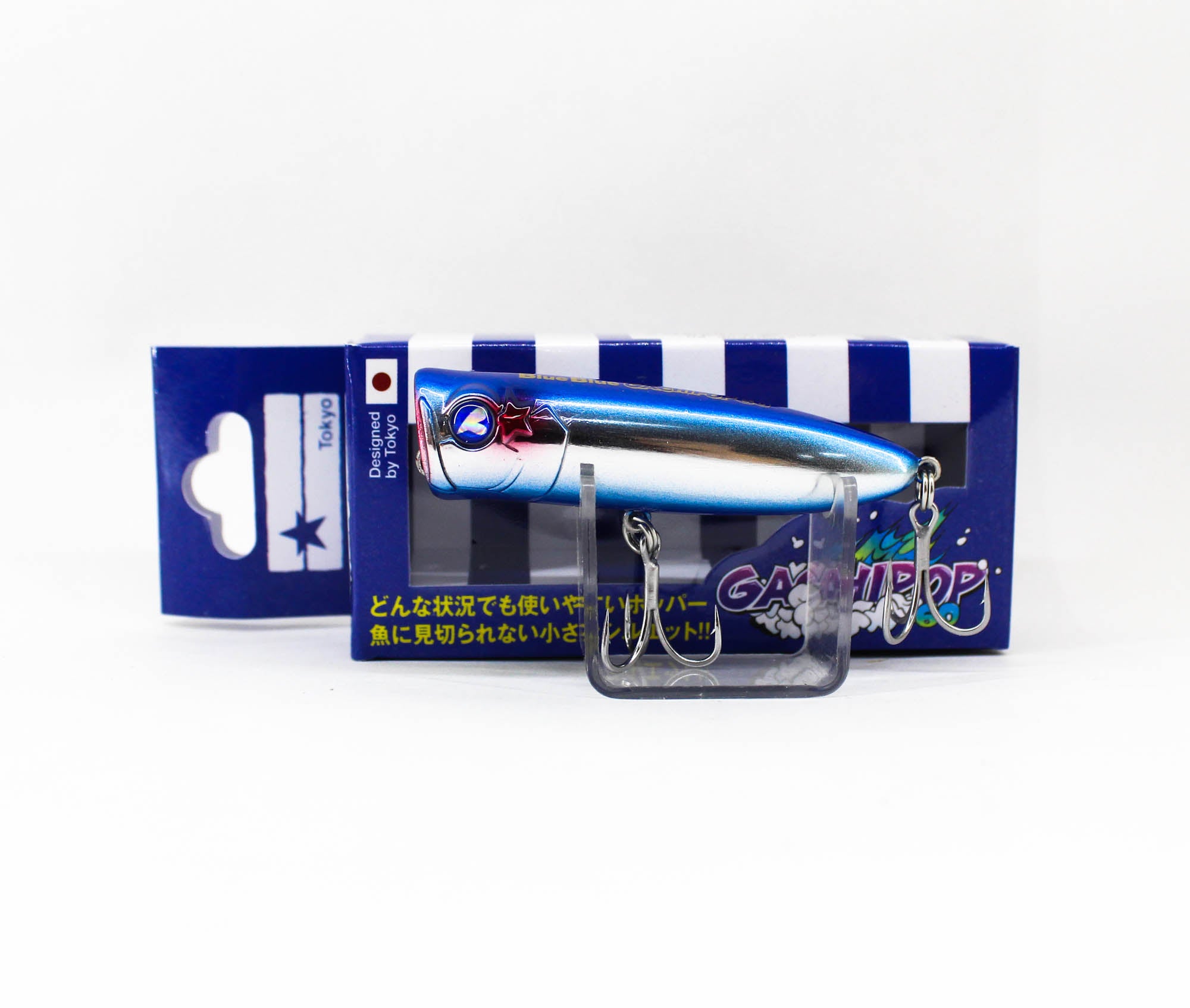 Sale Blue Blue Gachipop 60 Popper 7 grams Floating Lure 01 (1293)