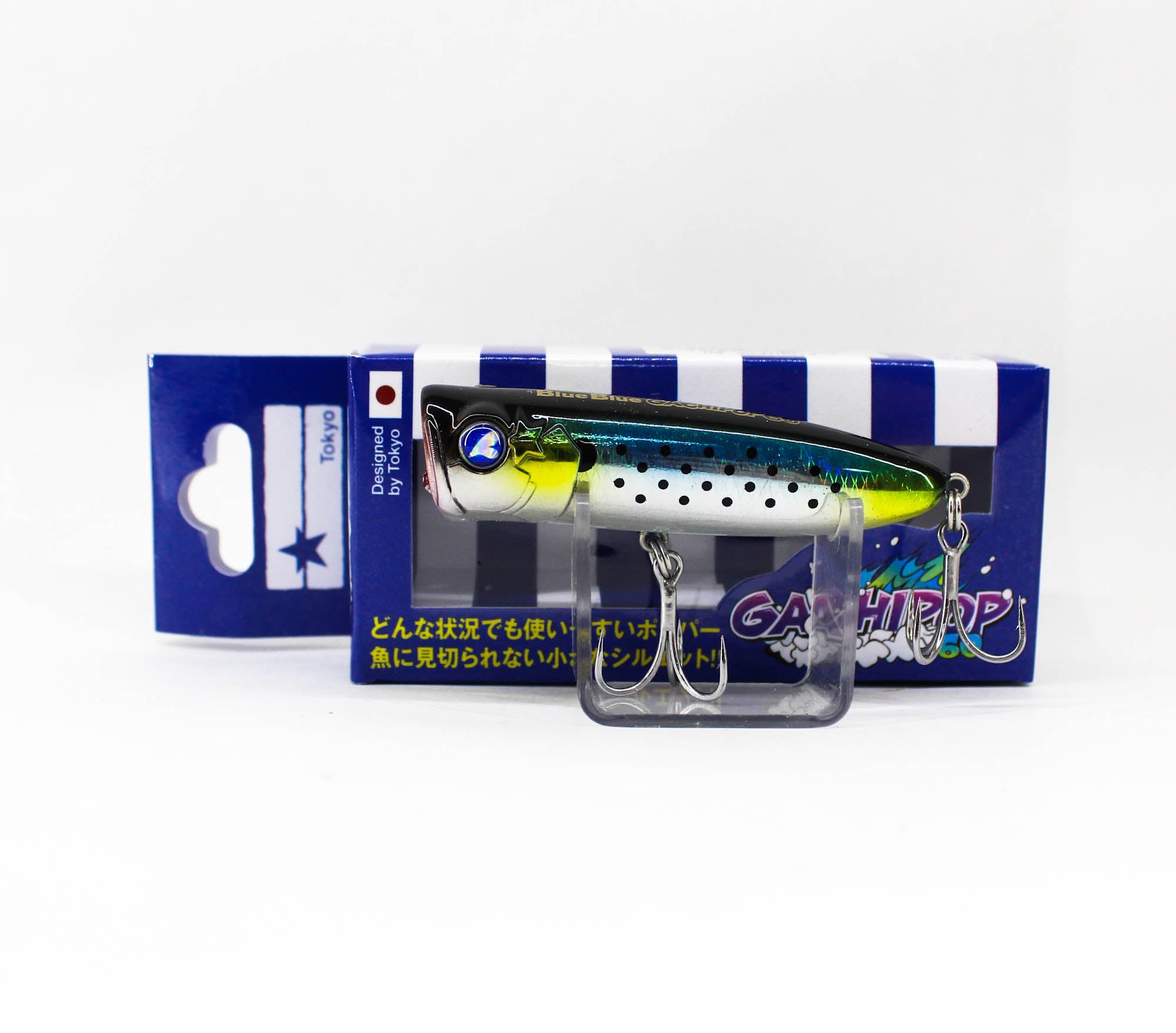 Sale Blue Blue Gachipop 60 Popper 7 grams Floating Lure 03 (1316)