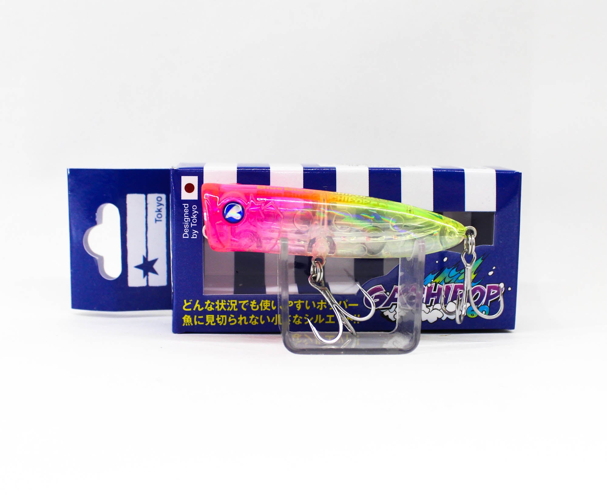 Sale Blue Blue Gachipop 60 Popper 7 grams Floating Lure 08 (1323)