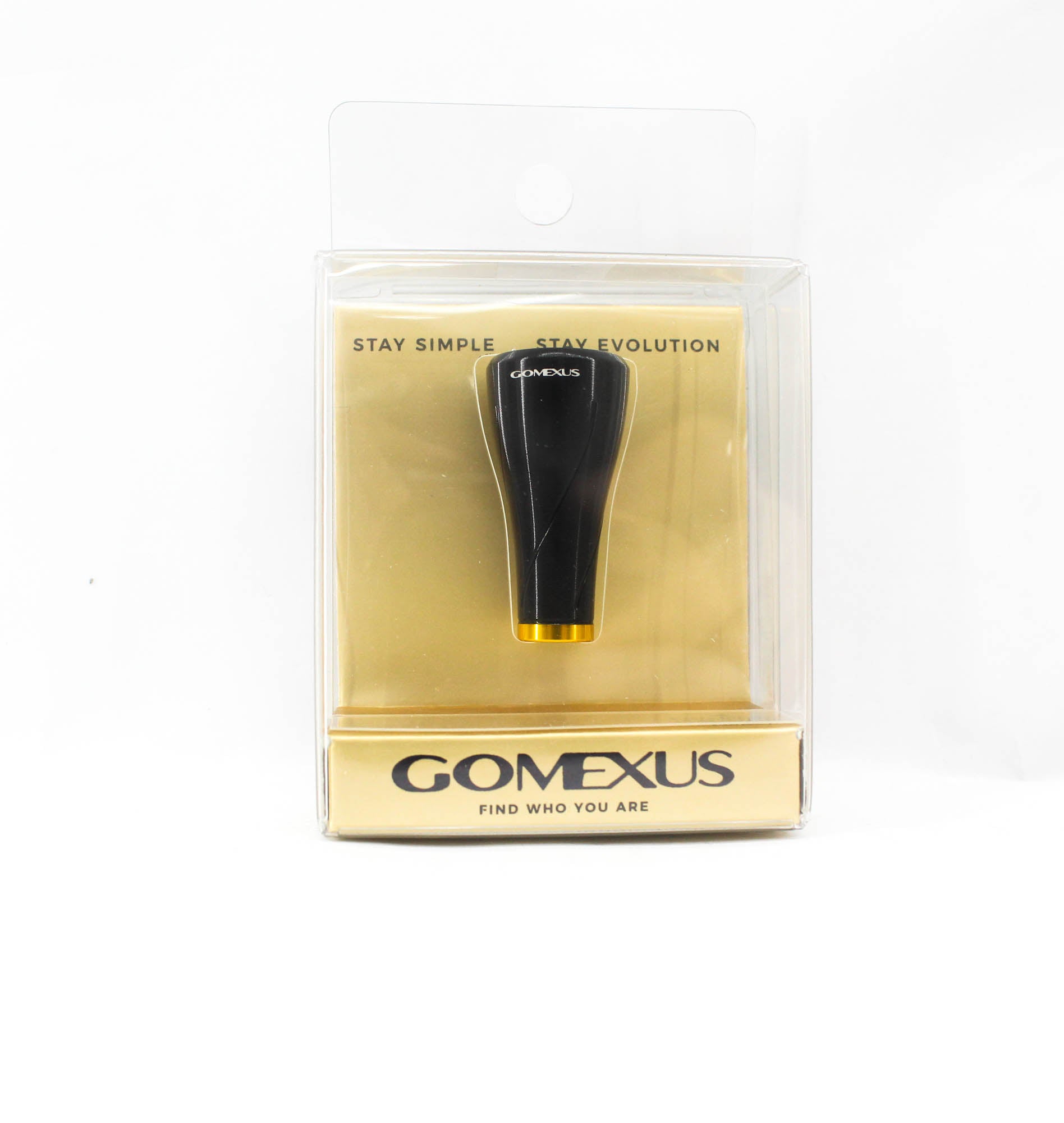 Gomexus K120ABKGD-01 Power Knob Black Gold 20mm Shimano A Daiwa S (2226)