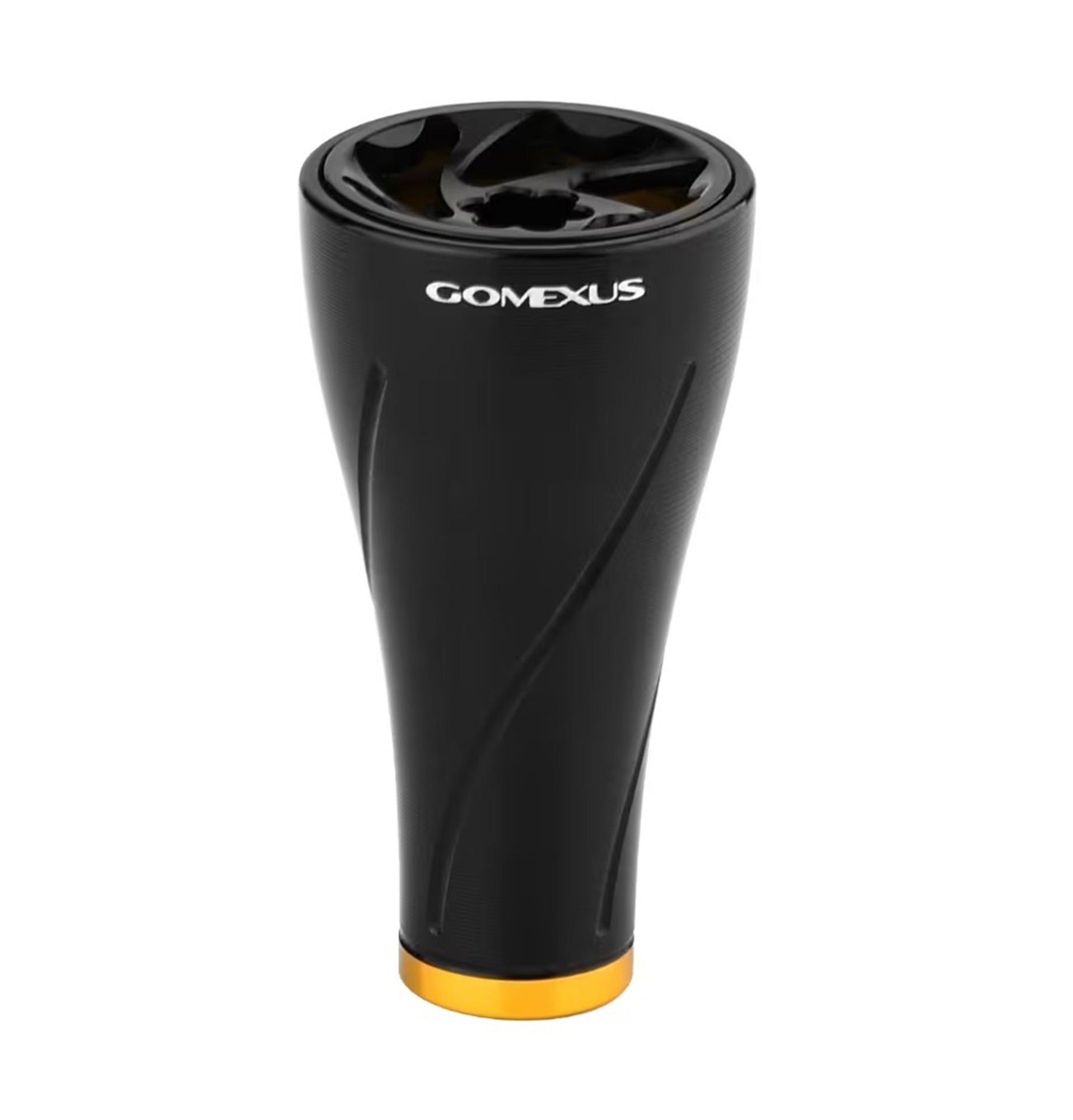 Gomexus K120ABKGD-01 Power Knob Black Gold 20mm Shimano A Daiwa S (2226)