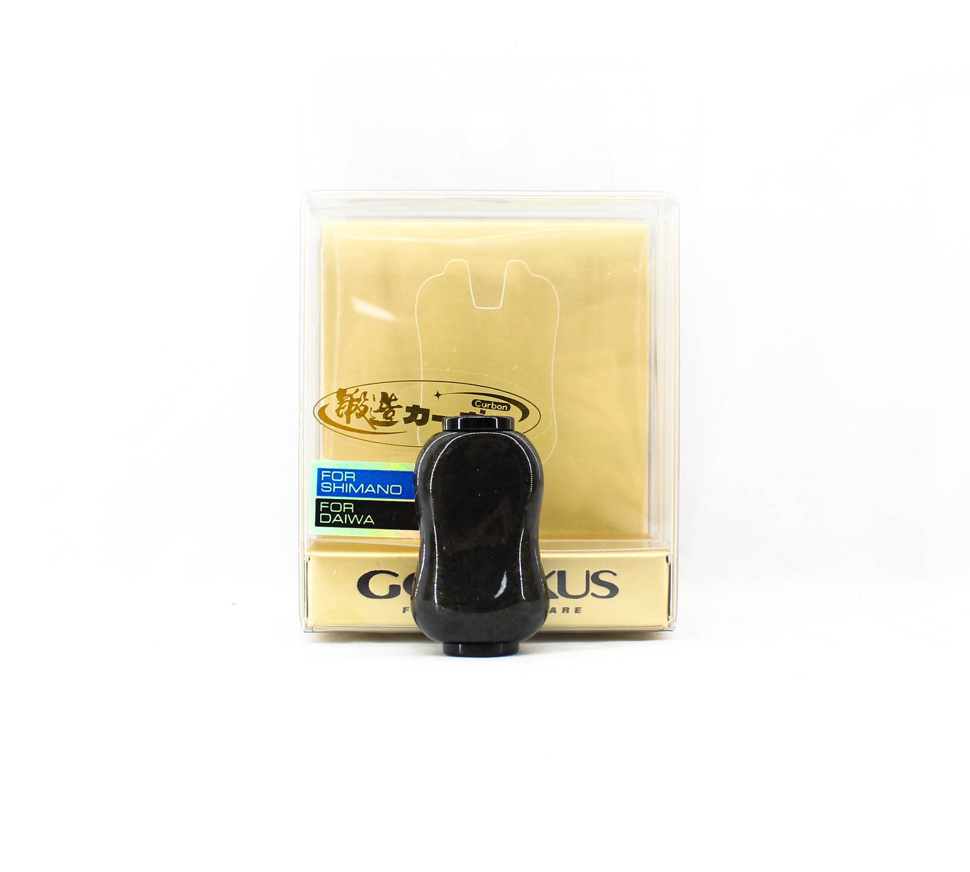 Gomexus K122DFBKBK Power Knob Forged Carbon BK 22mm Shimano A DaiwaS (2684)