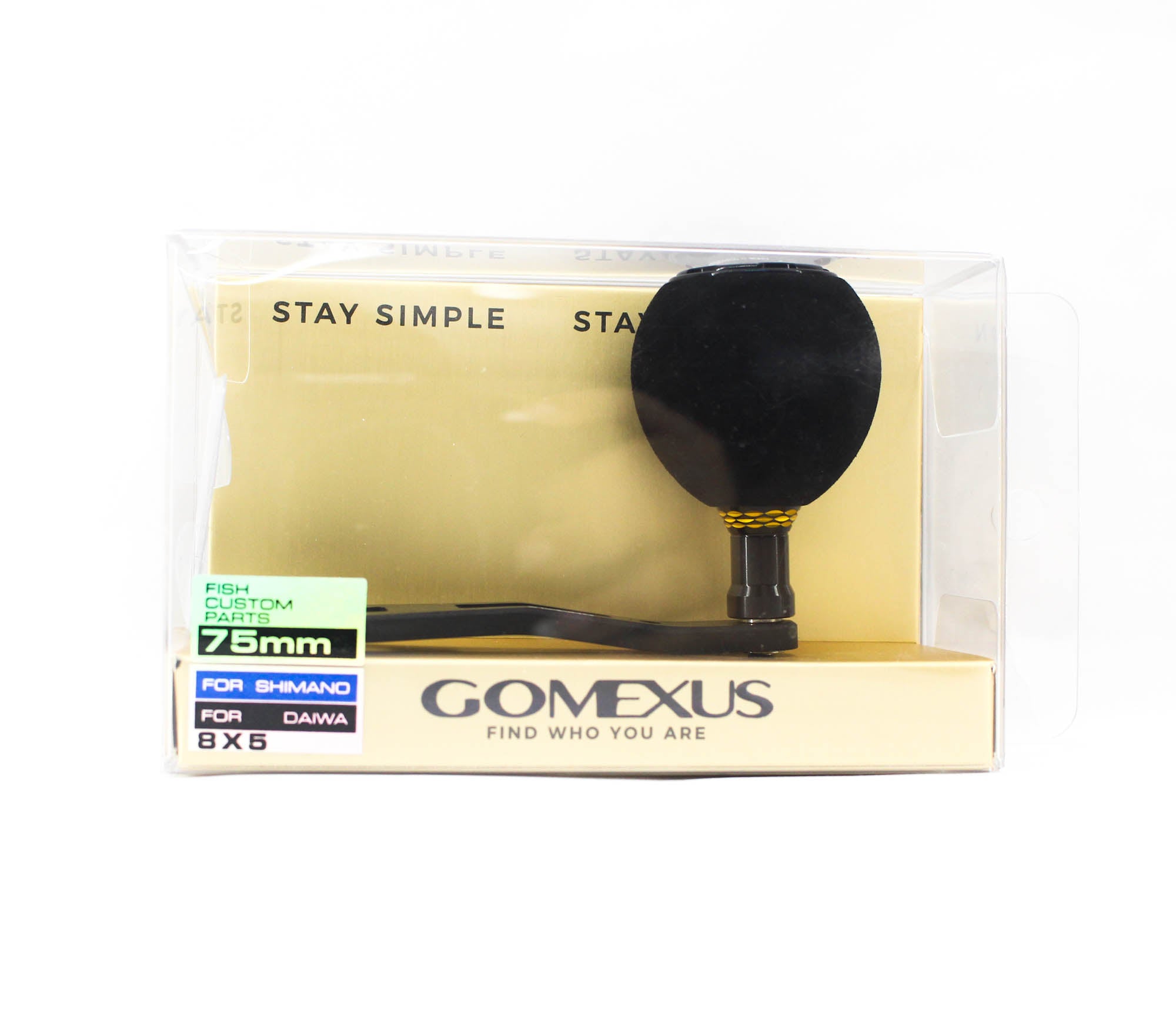 Gomexus CL75EA38BKGD-D Handle Carbon Black 75mm 8x5mm Shimano Daiwa (3117)