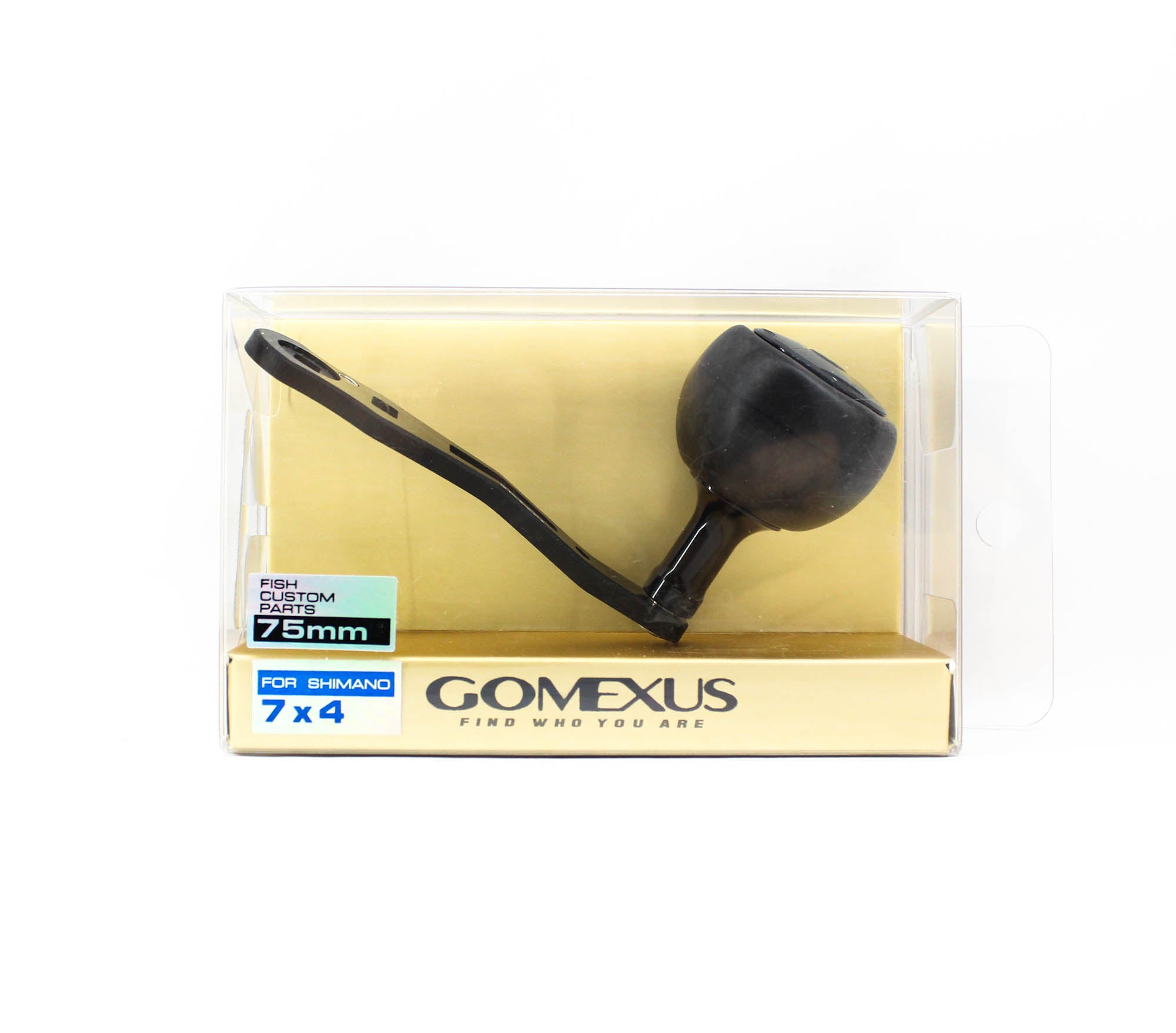 Gomexus H1B75SD38DBKBK Handle Carbon Black 75mm 7x4mm Shimano (3490)