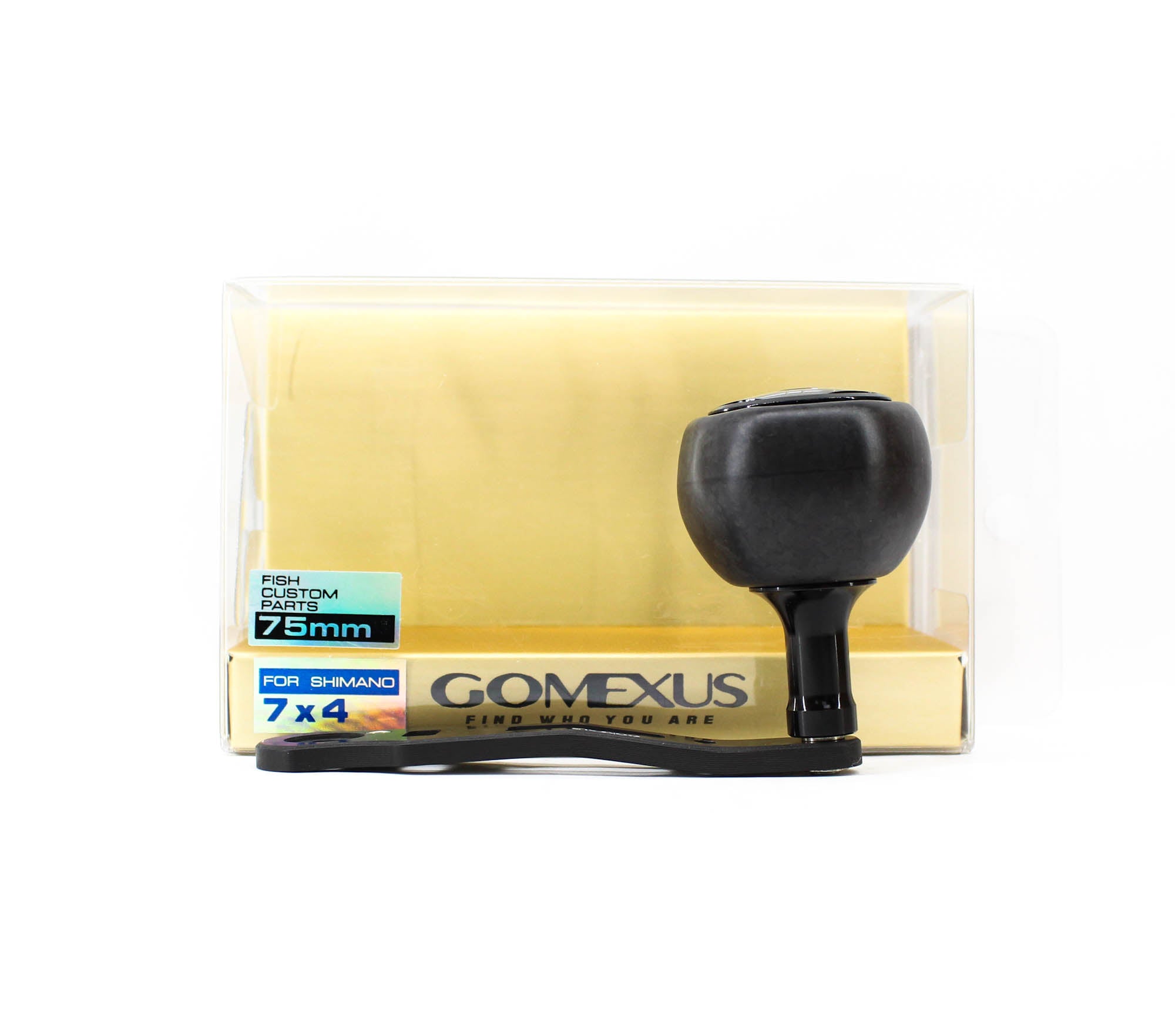 Gomexus H1B75SD38DBKBK Handle Carbon Black 75mm 7x4mm Shimano (3490)