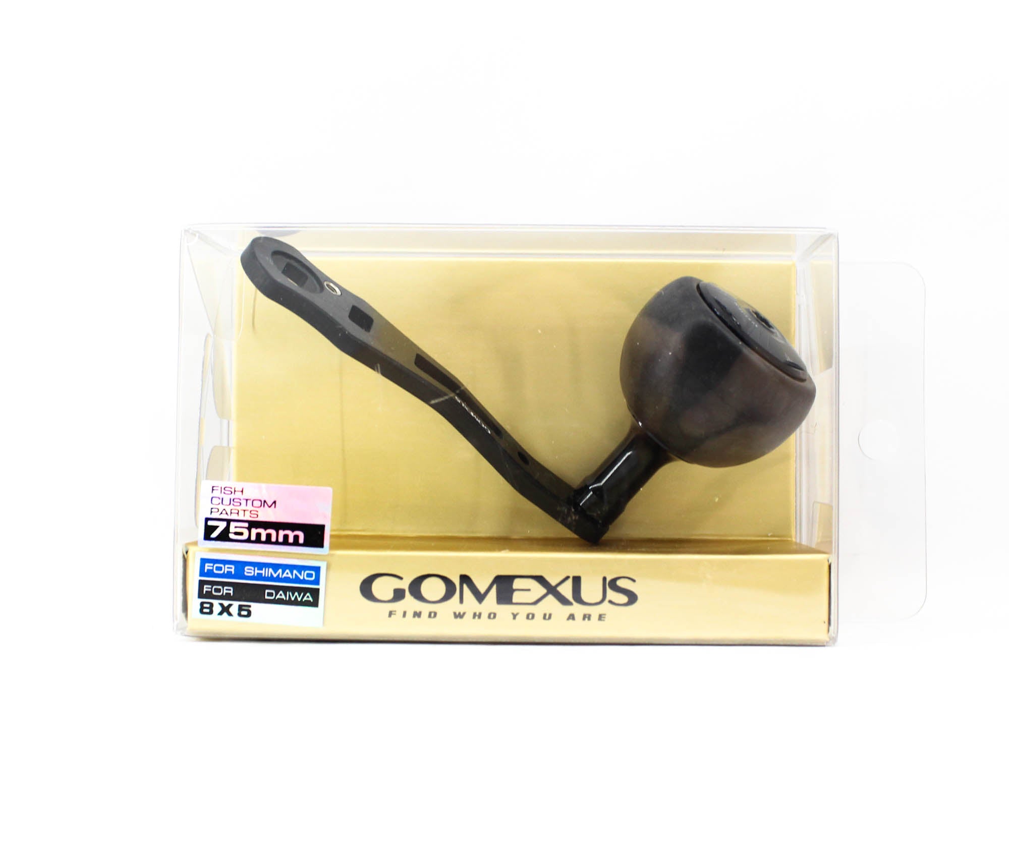 Gomexus CL75D38BKBKD Handle Carbon Black 75mm 8x5mm Shimano Daiwa (3506)