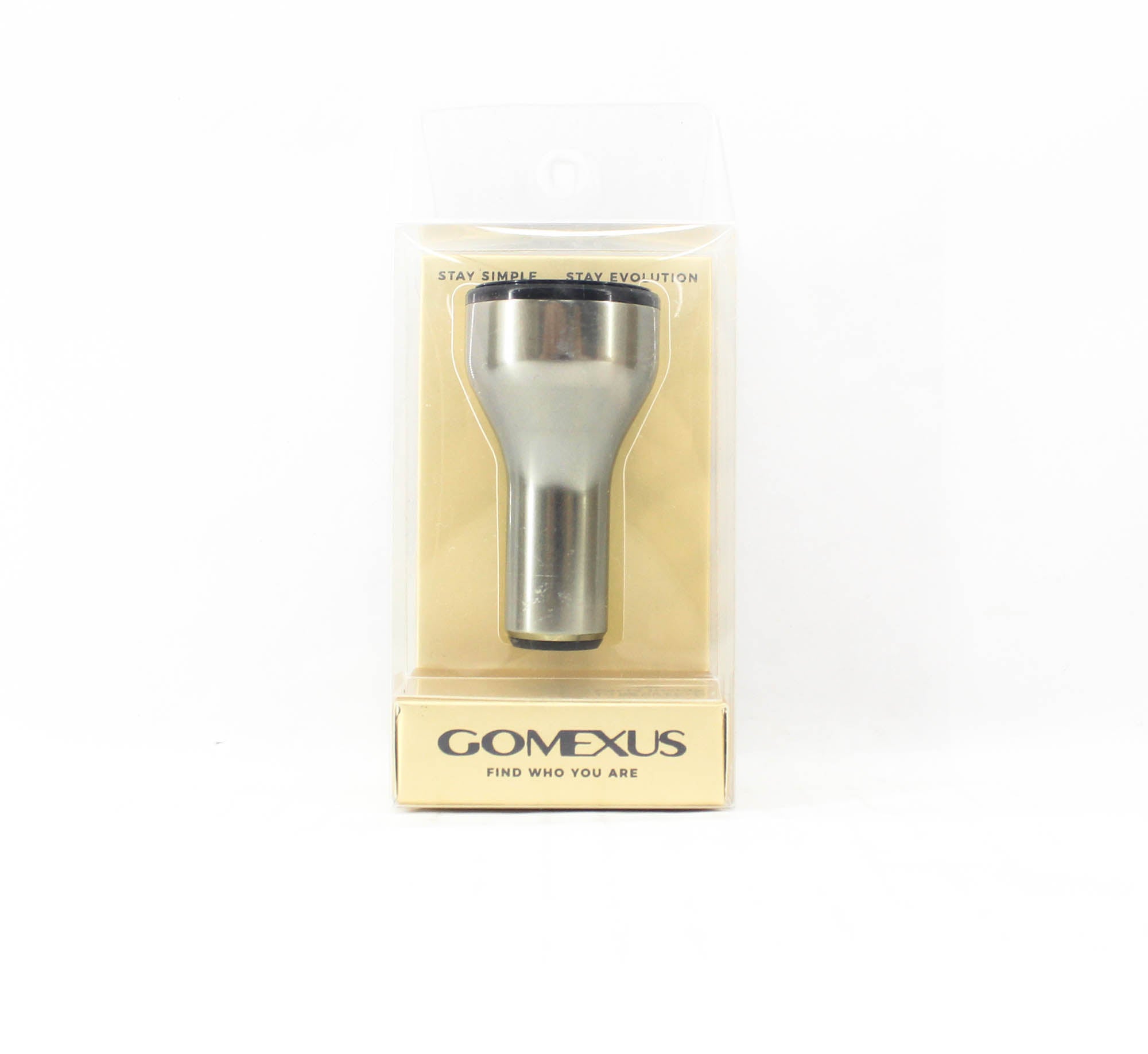 Gomexus K130ATNBK-02 Knob Aluminum Silver 30mm Shimano A , Daiwa S (4466)