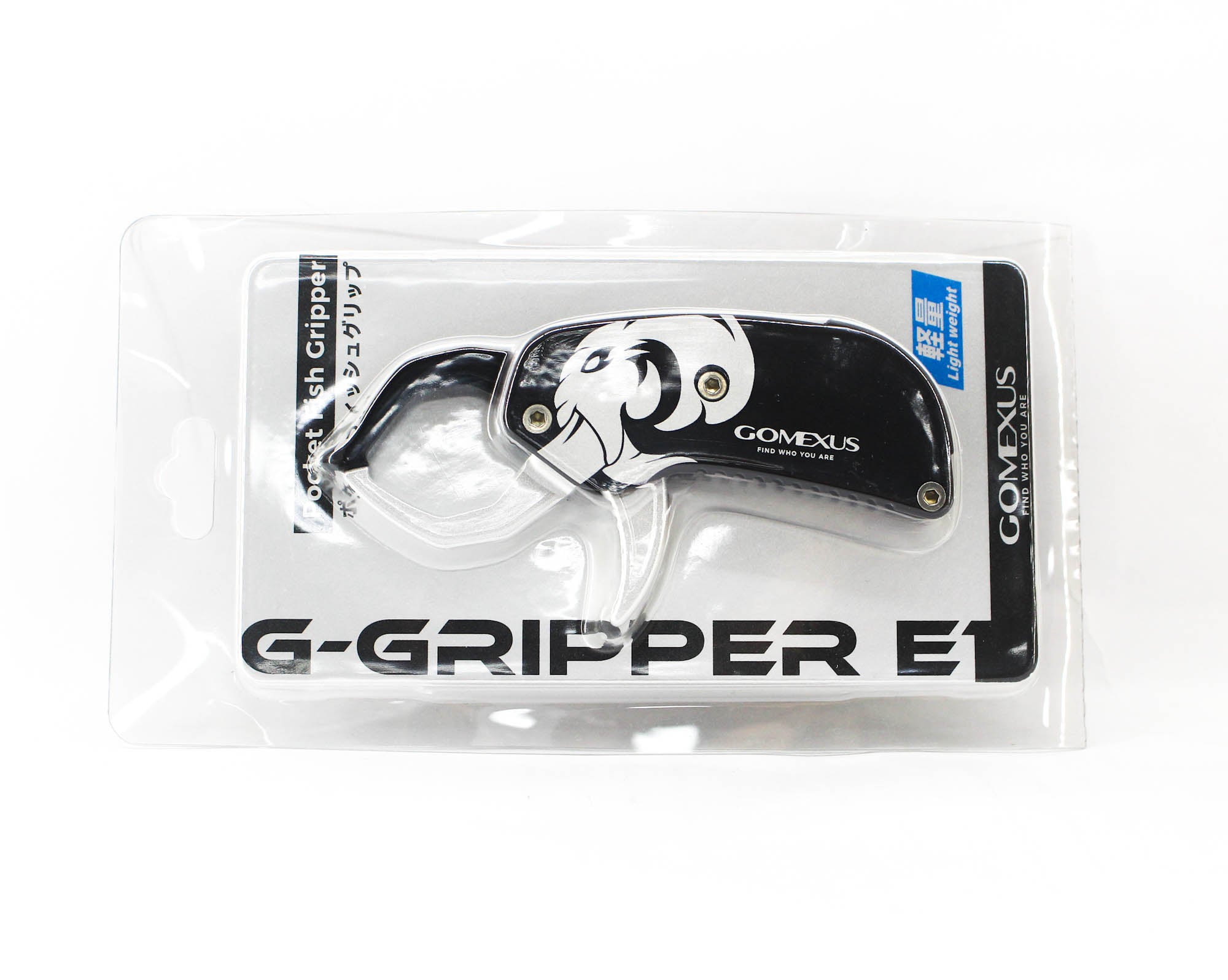 Gomexus KY100BKSR Fish Grip Pocket Light Weight Silver (4978)