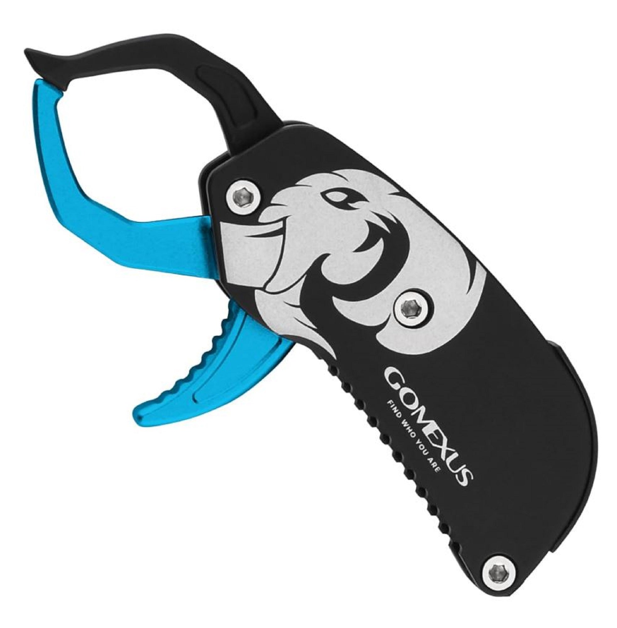 Gomexus KY100BKEM Fish Grip Pocket Light Weight Blue (4992)