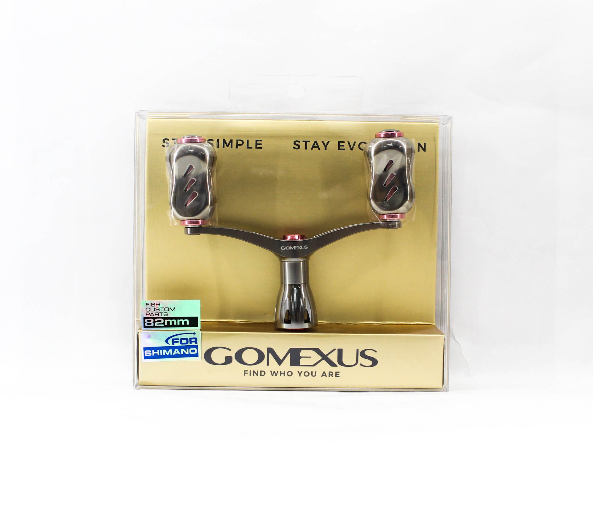 Gomexus MYS82T22SRPK Handle Double Titanium Pink 82mm Shimano (5012)