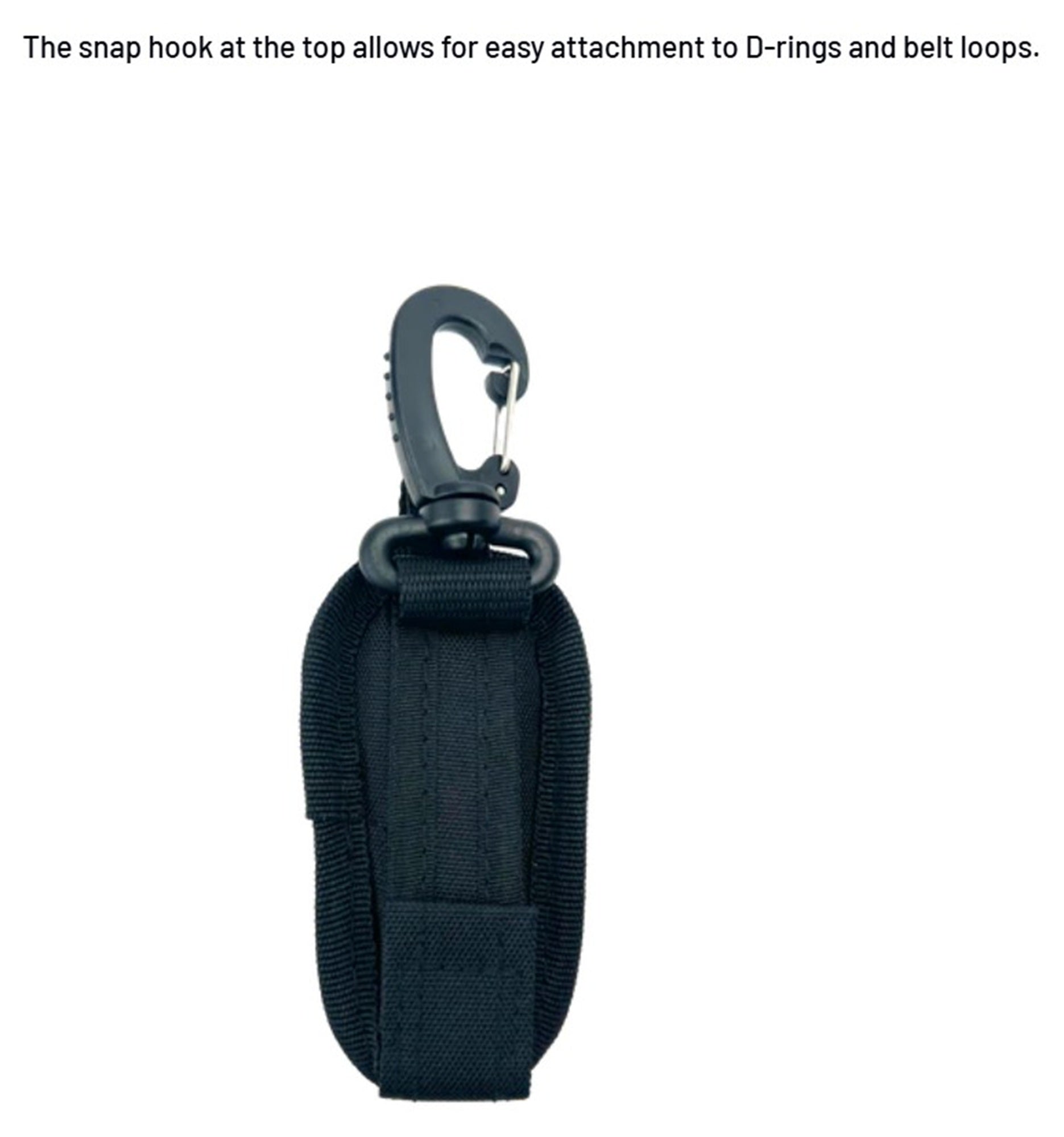 LSD Mini Scissors Holder 11 x 5.5 cm Cordura Black (0505)