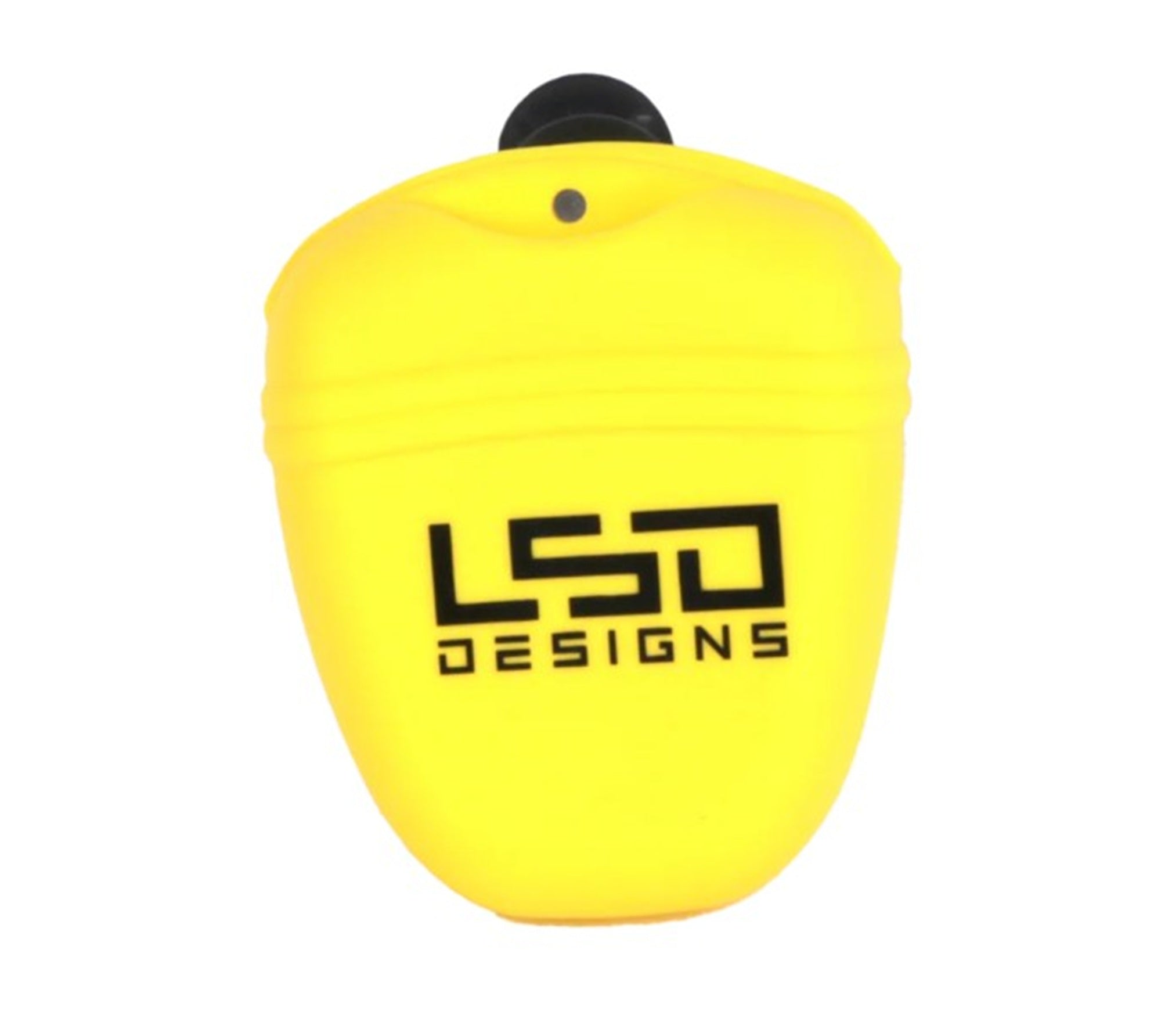 LSD Kuzu Pouch Silicon Clip on JR 9 x 7 x 4 cm Neon Yellow (0826)