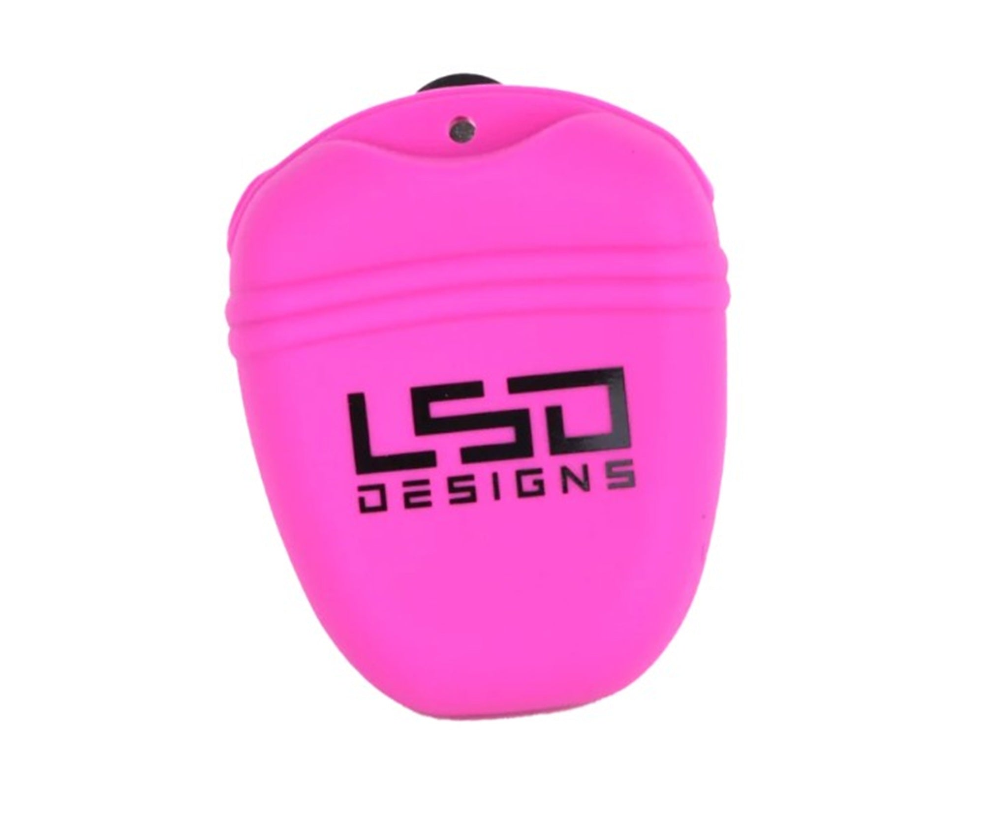 LSD Kuzu Pouch Silicon Clip on JR 9 x 7 x 4 cm Neon Pink (0857)