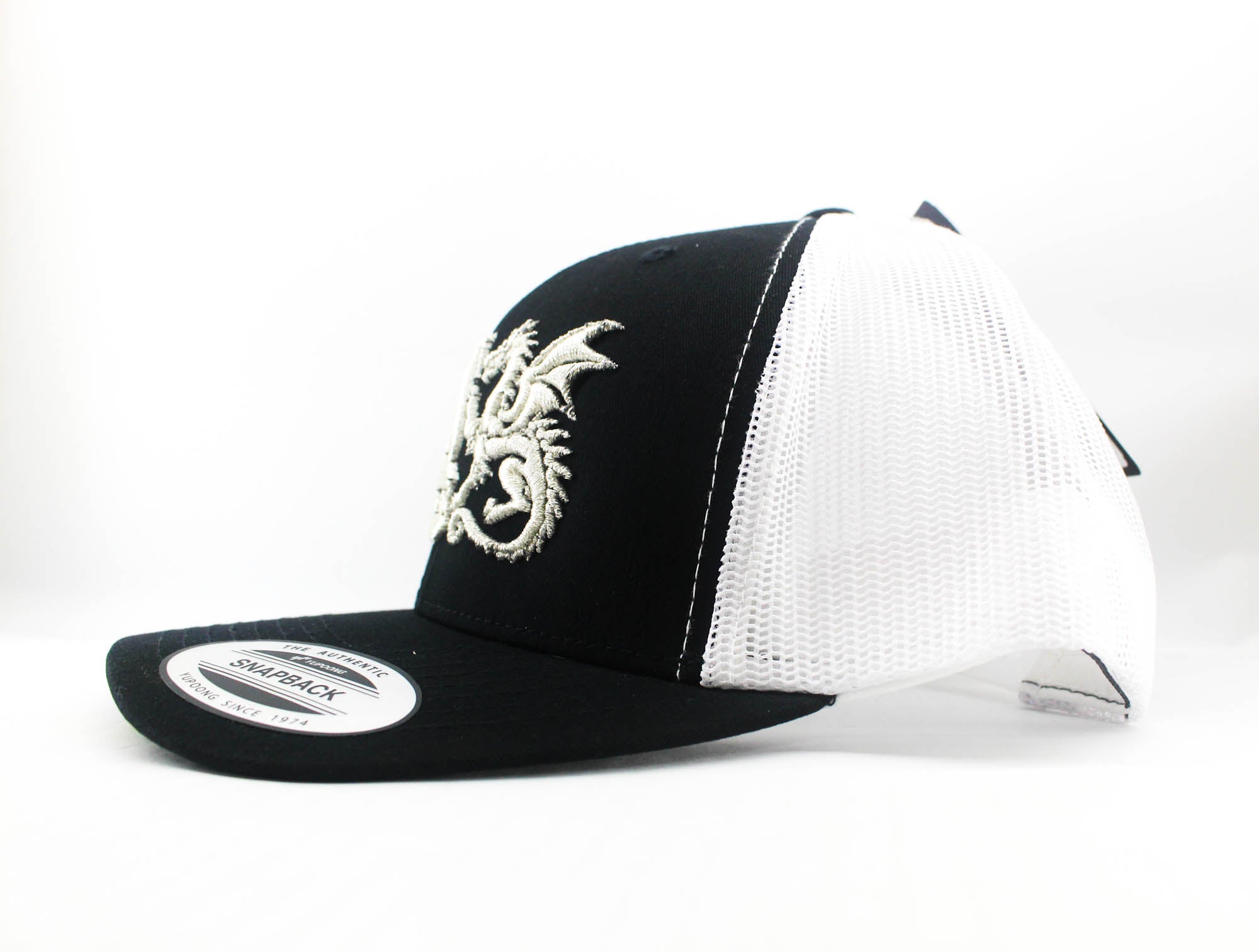 Souls Cap Snapback Emblem Black White (0418)