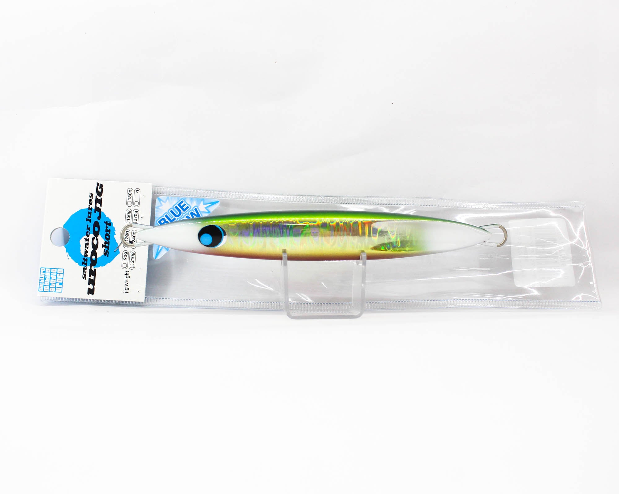 Uroco Metal Jig Uroco Short 240 grams Blue Glow 603 (6146)
