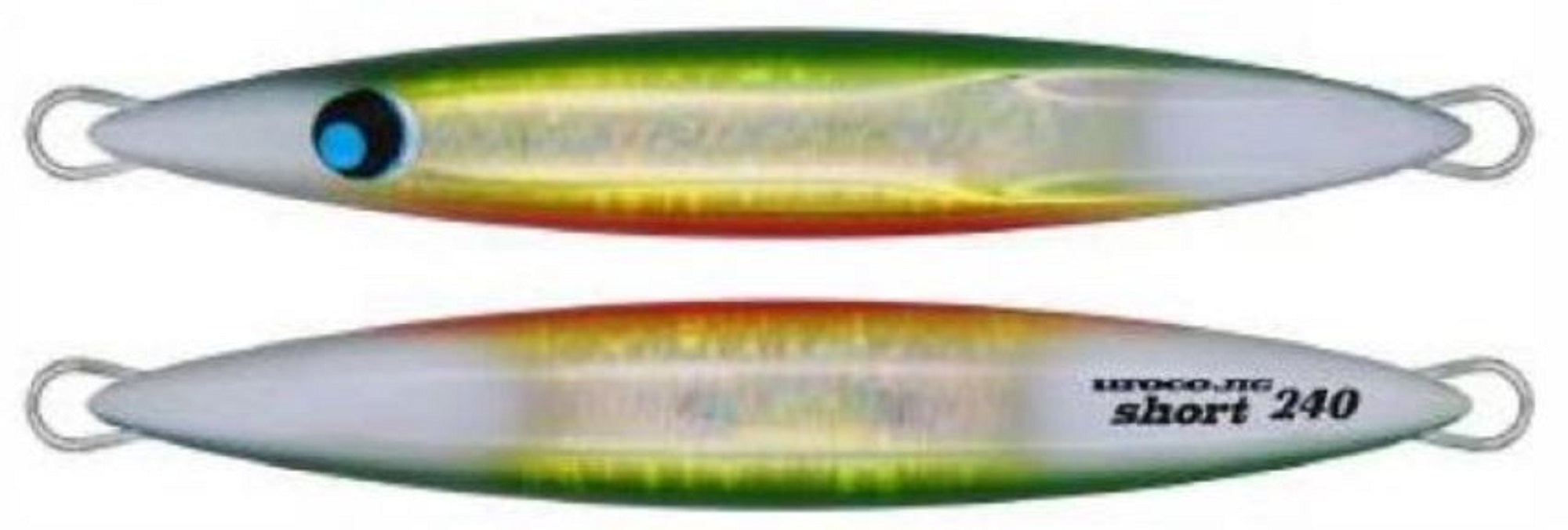 Uroco Metal Jig Uroco Short 240 grams Blue Glow 603 (6146)