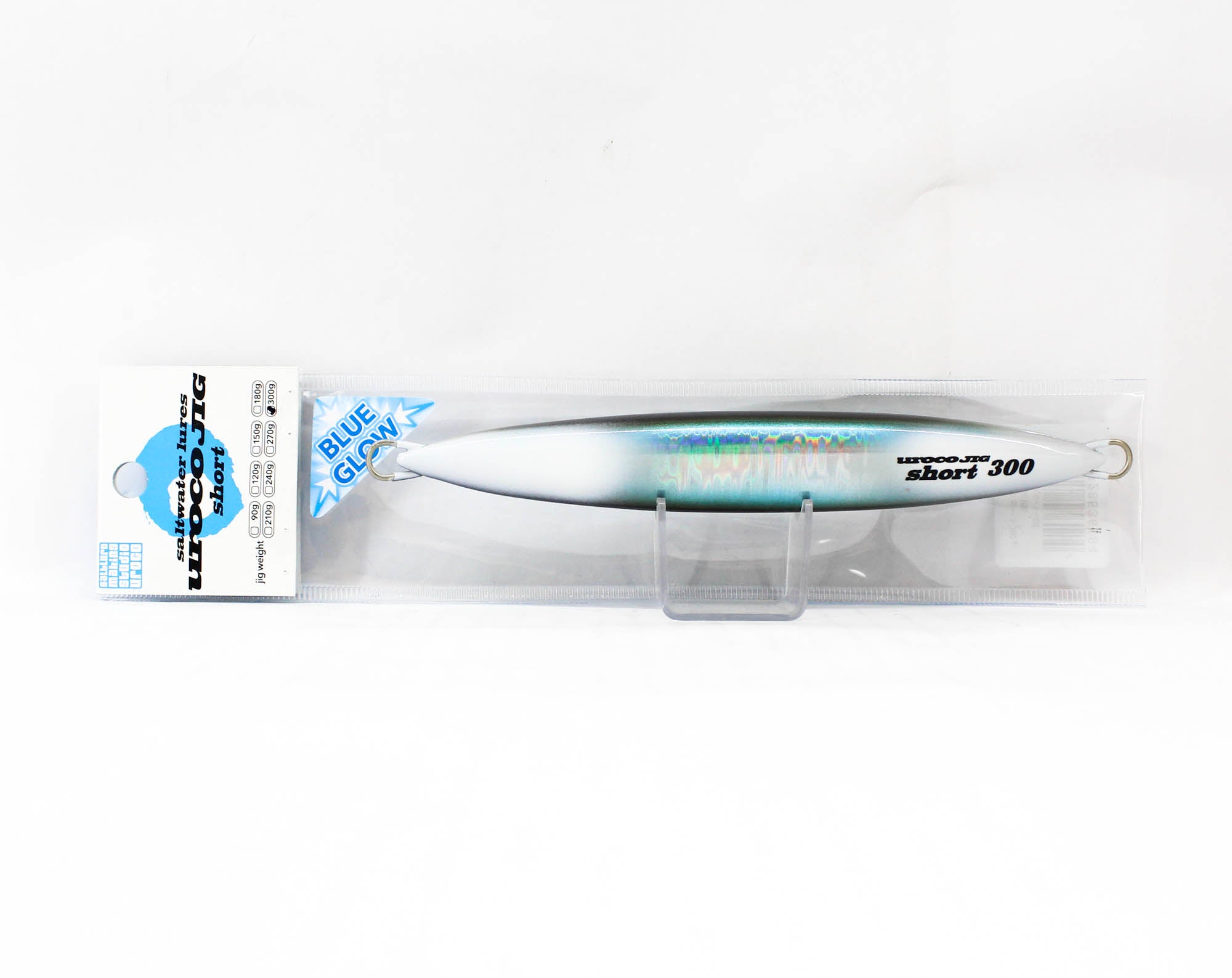 Uroco Metal Jig Uroco Short 300 grams Blue Glow 602 (6191)