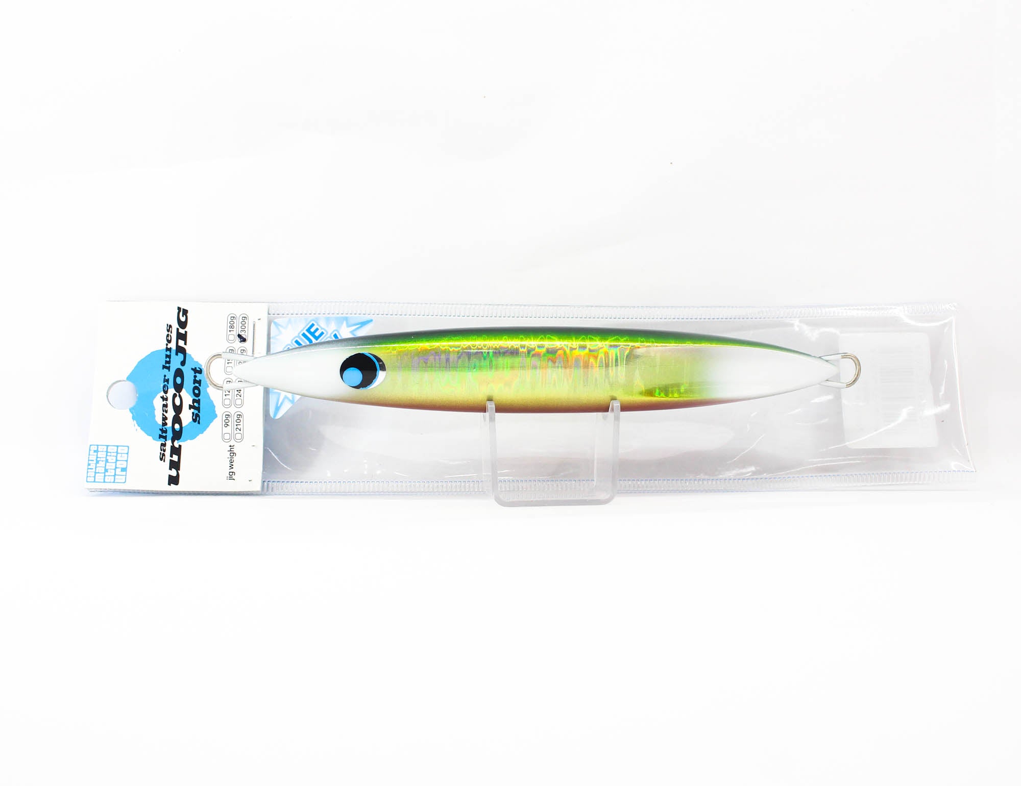 Uroco Metal Jig Uroco Short 300 grams Blue Glow 603 (6207)