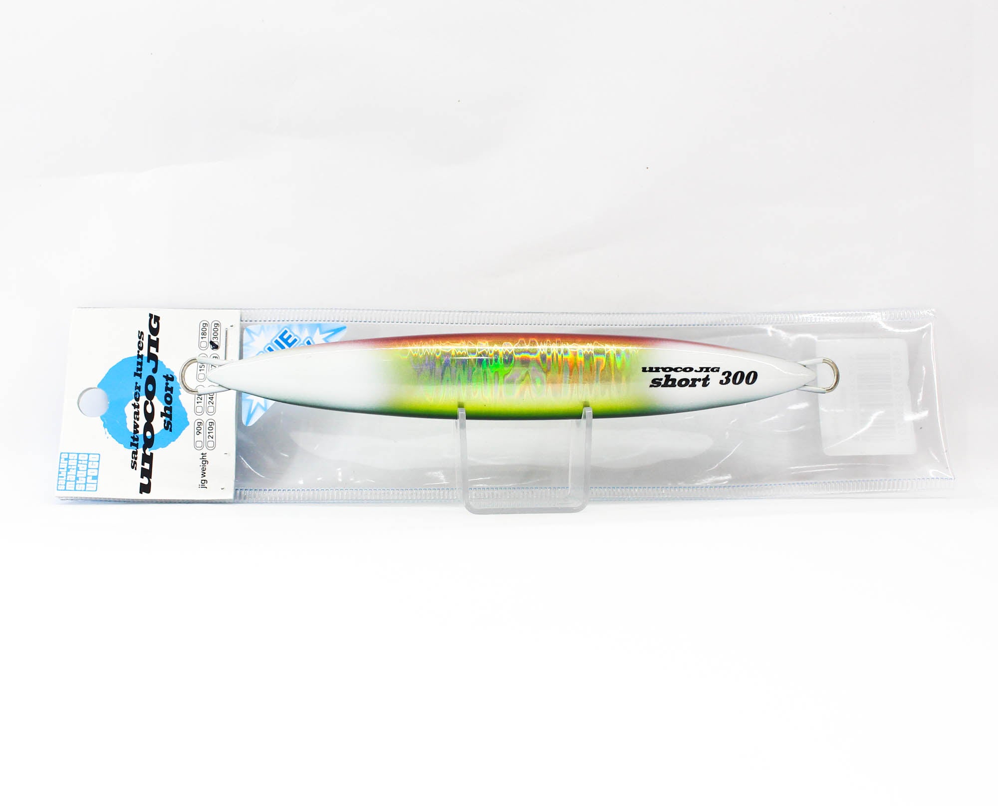 Uroco Metal Jig Uroco Short 300 grams Blue Glow 603 (6207)