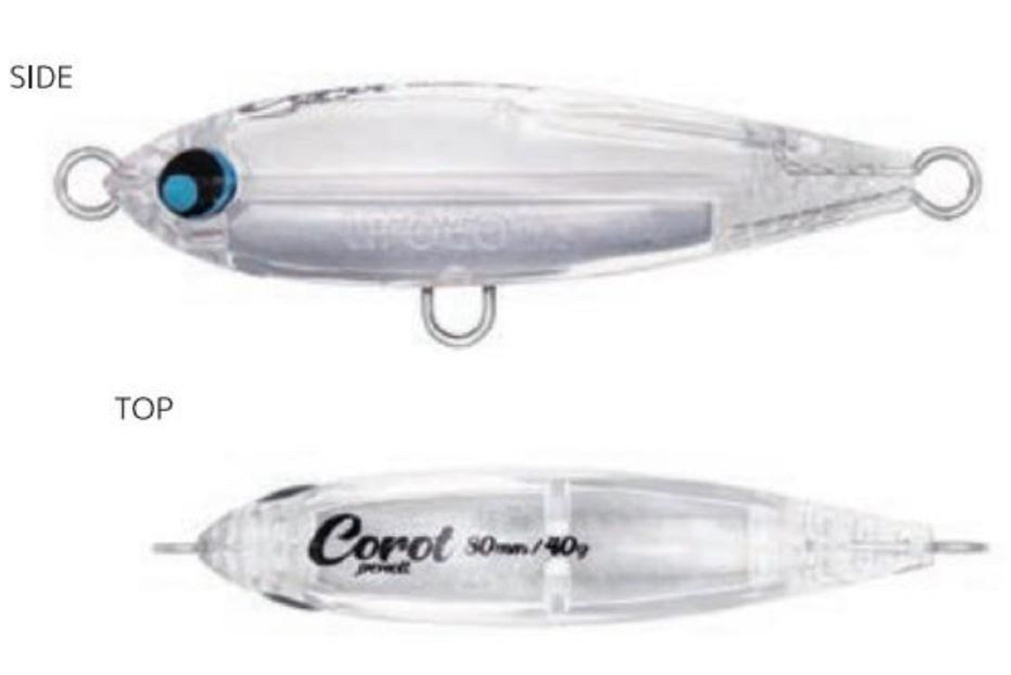 Uroco Pencil Corot 80 40 grams Sinking Lure 001 (6214)