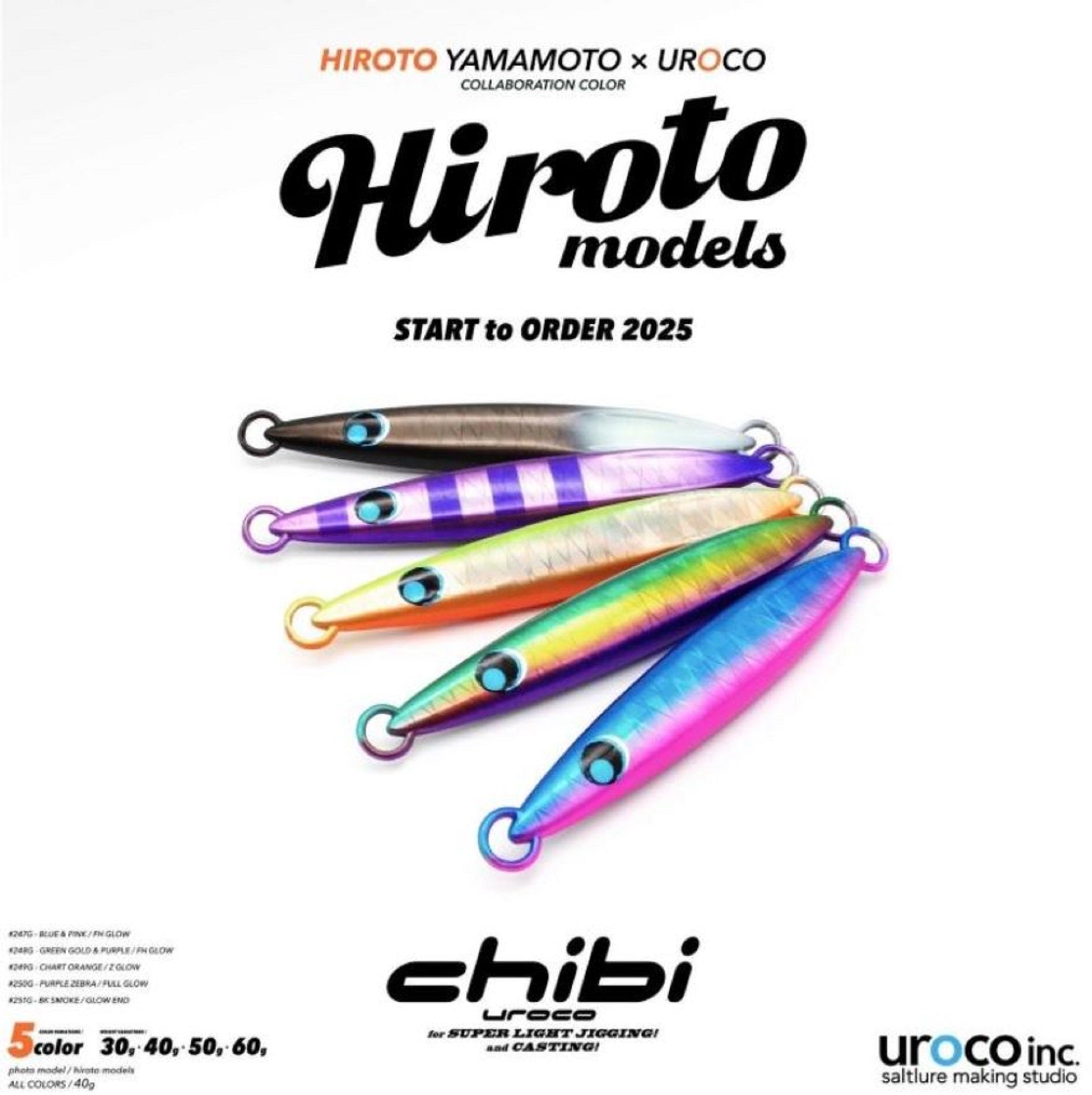 Uroco Metal Jig Chibi Uroco 50 grams 249 (9277)