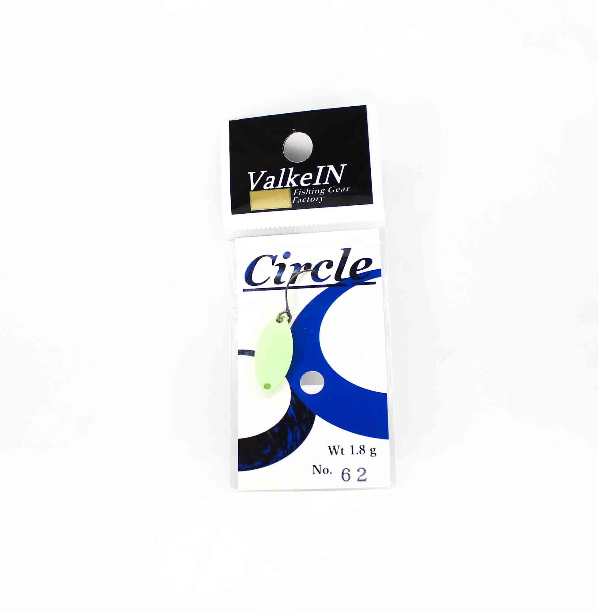 Valkein Spoon Circle 1.8 grams Sinking Lure No.62 (0171)