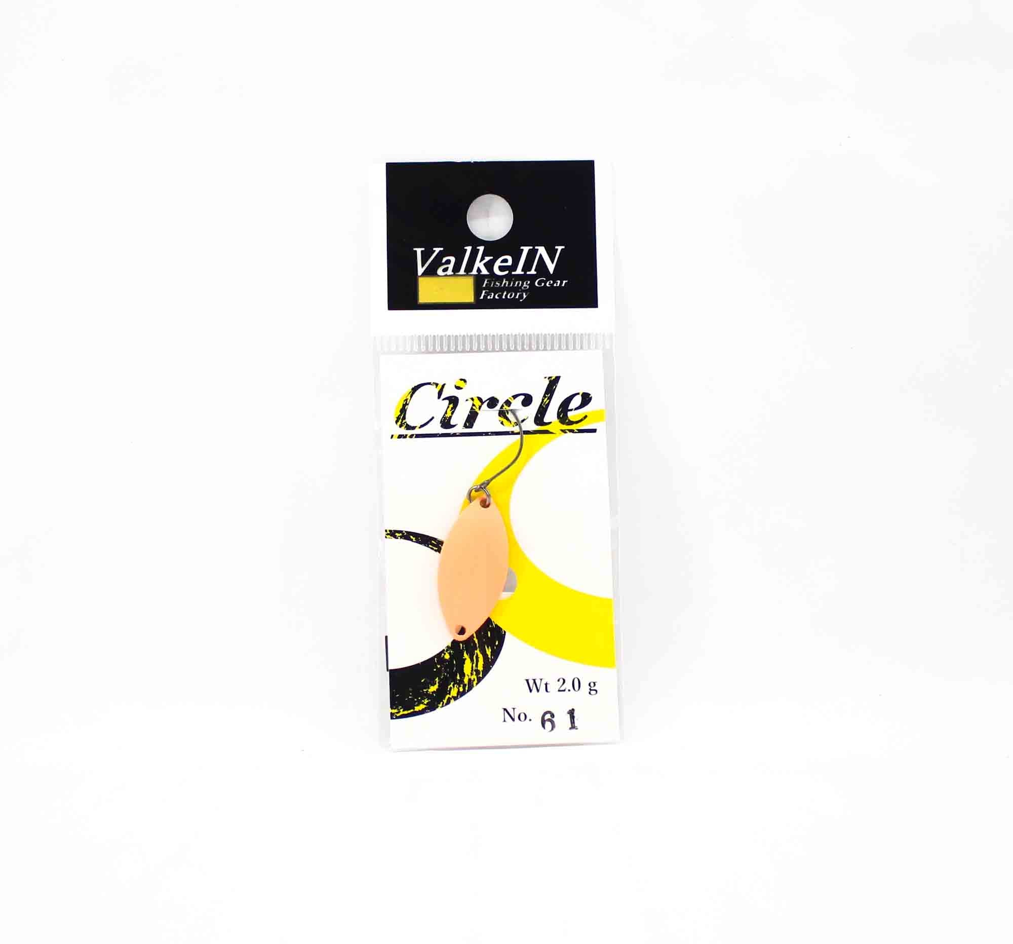 Valkein Spoon Circle 2 grams Sinking Lure No.61 (0225)
